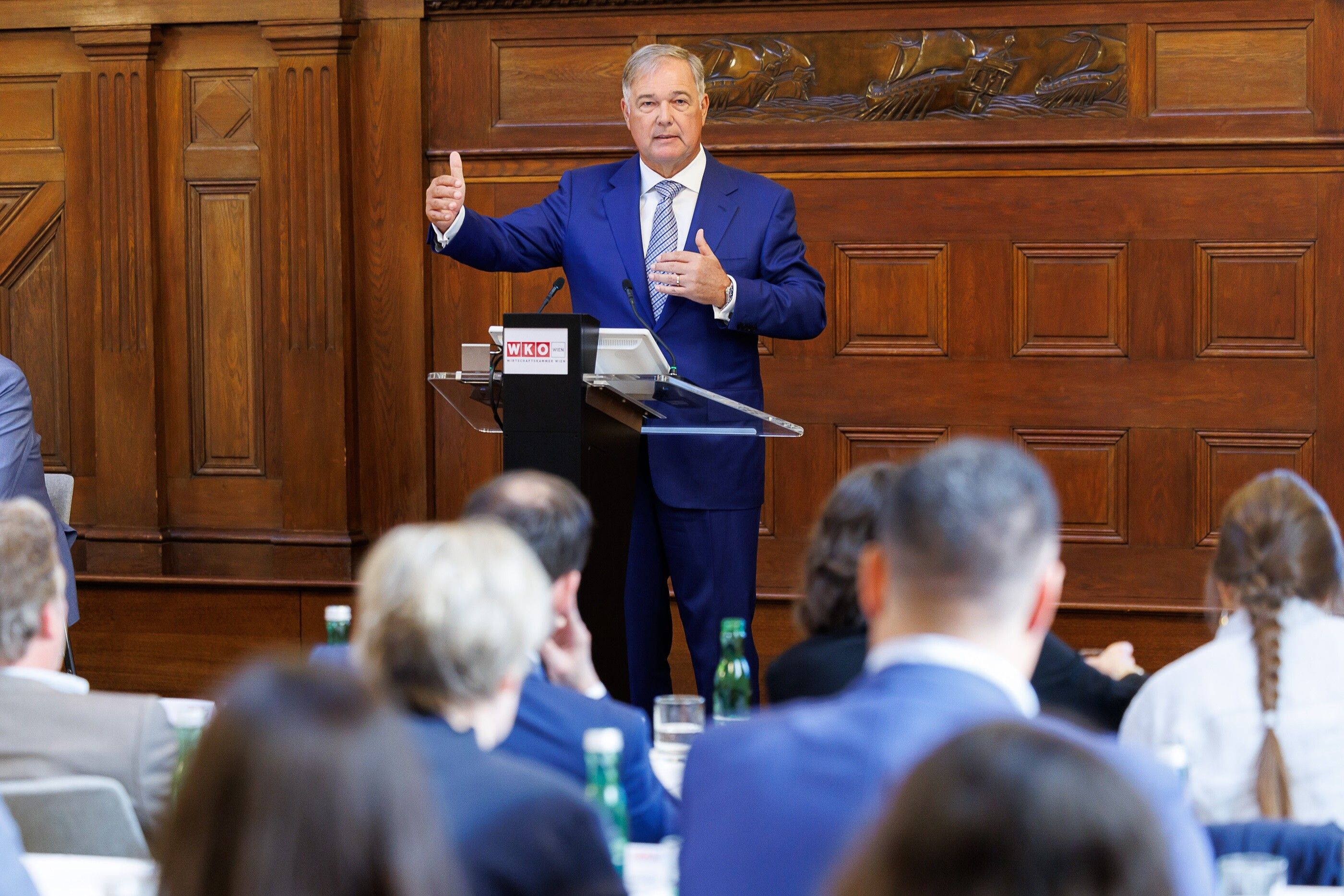 Wiens Wirtschaftskammerpräsident Walter Ruck 