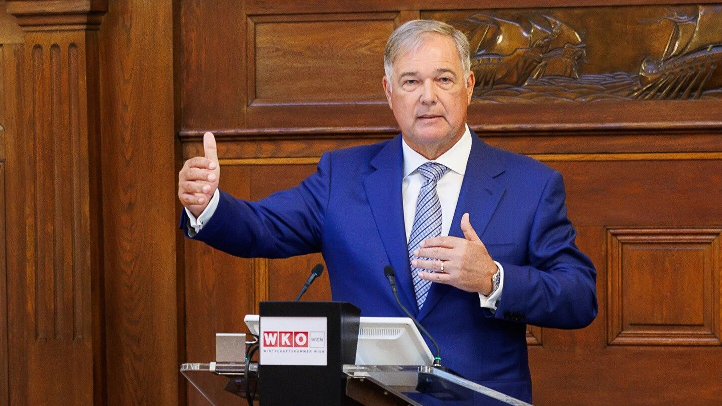 Wiens Wirtschaftskammerpräsident Walter Ruck 