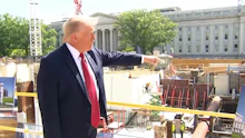 Trump baut Militärkomplex unter dem Weißen Haus