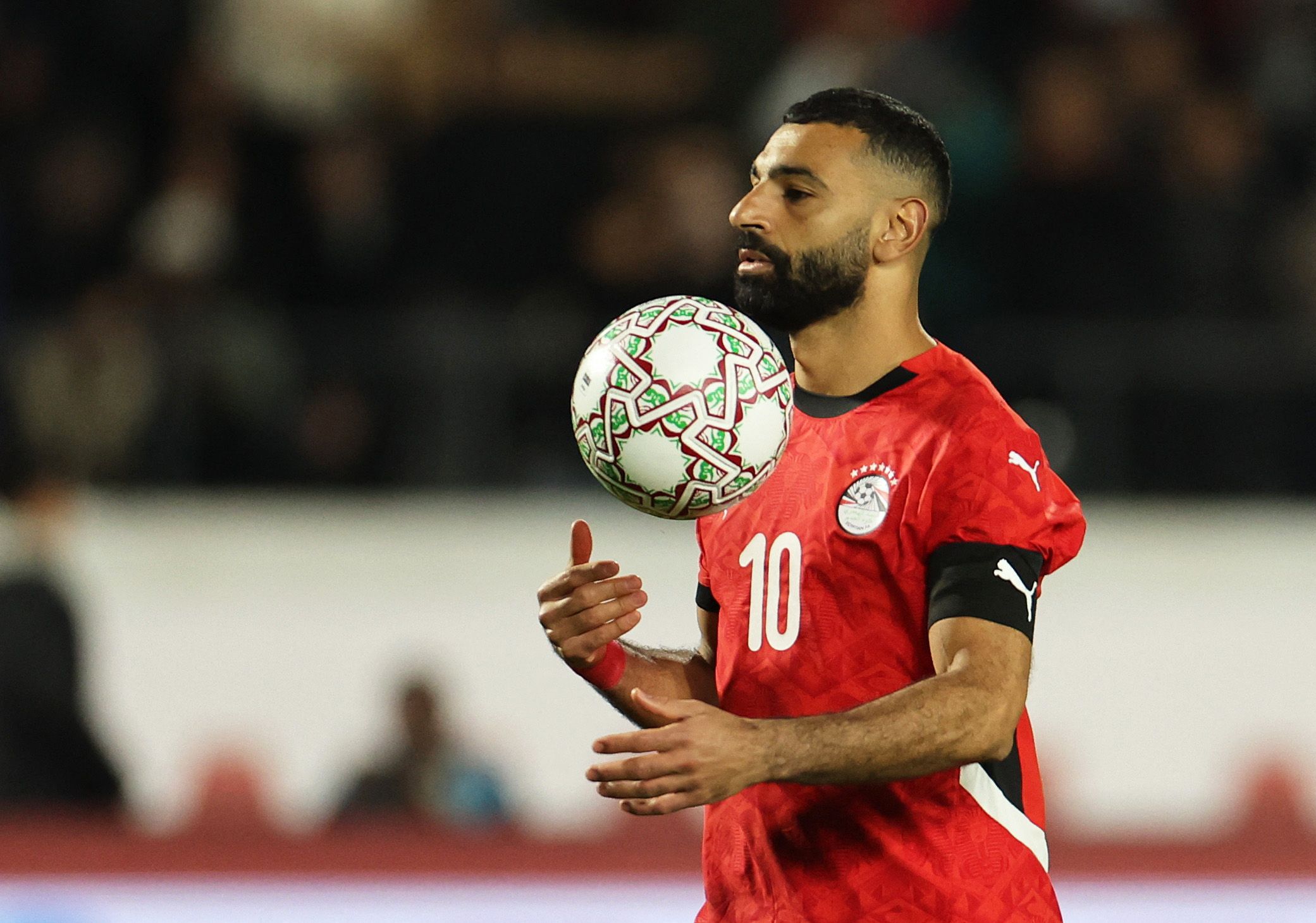 Ägyptens Fußball-Star Mohamed Salah. 