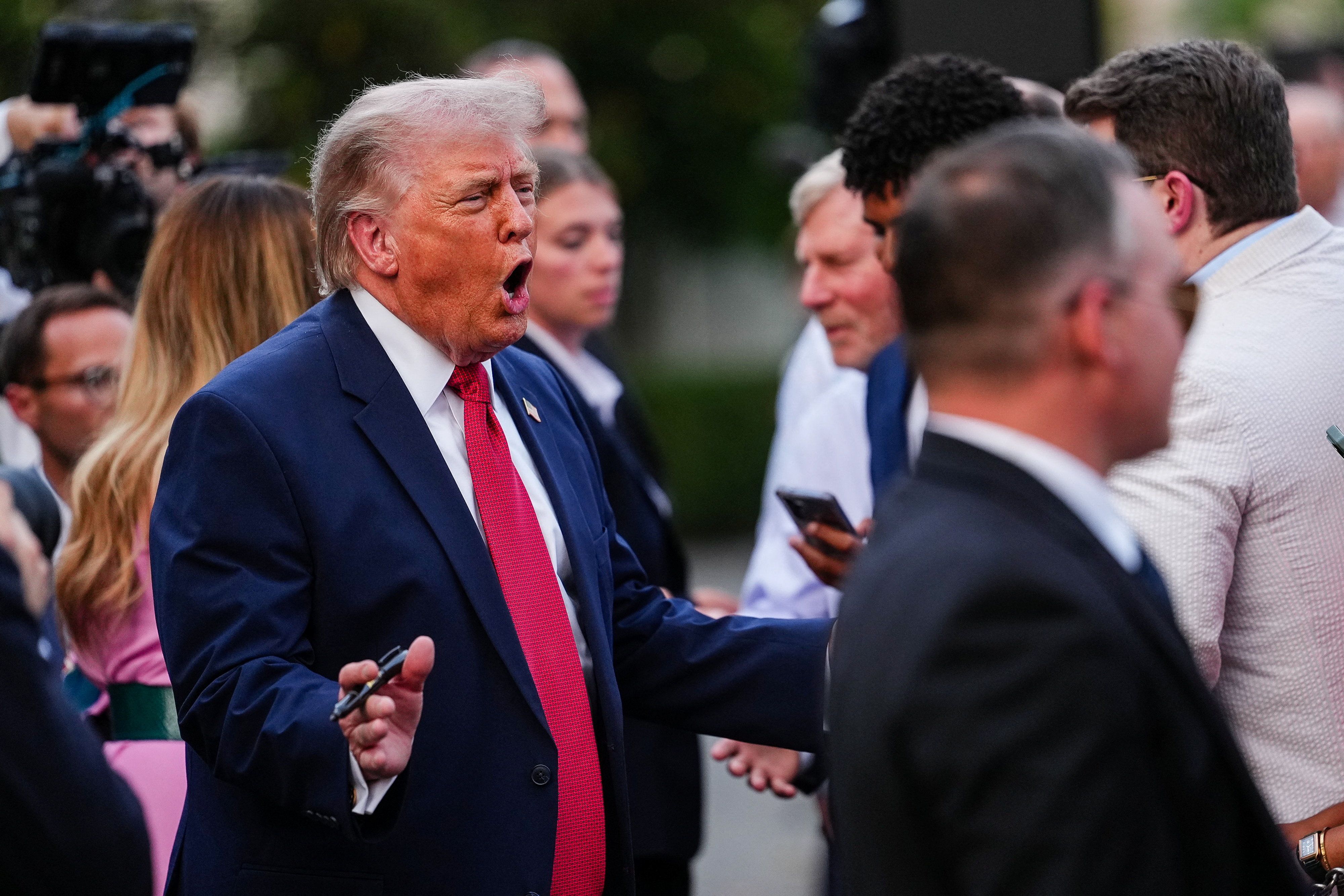 Donald Trump wird Ende Juni dem G7-Gipfel in Frankreich beiwohnen.