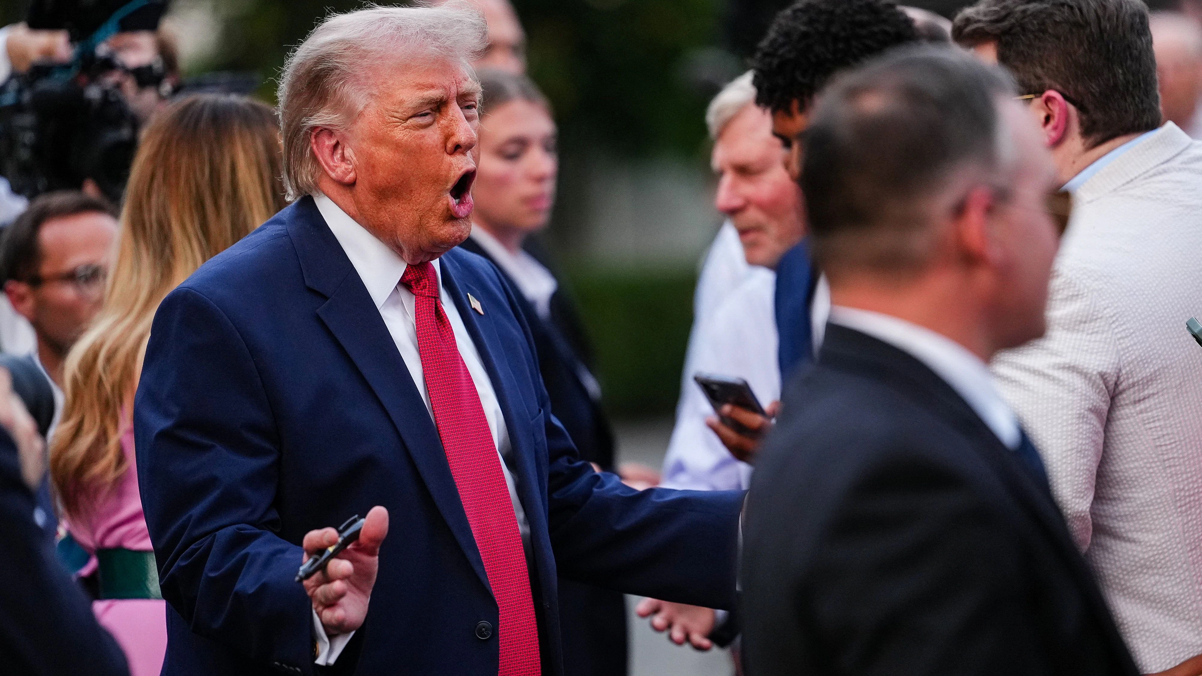 Donald Trump wird Ende Juni dem G7-Gipfel in Frankreich beiwohnen.