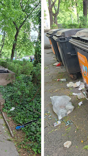 Müllproblem im Wiener Gemeindebau: Chaos und Ekel am Müllplatz in Favoriten, Bewohner fordern Maßnahmen von Wiener Wohnen gegen Vermüllung.