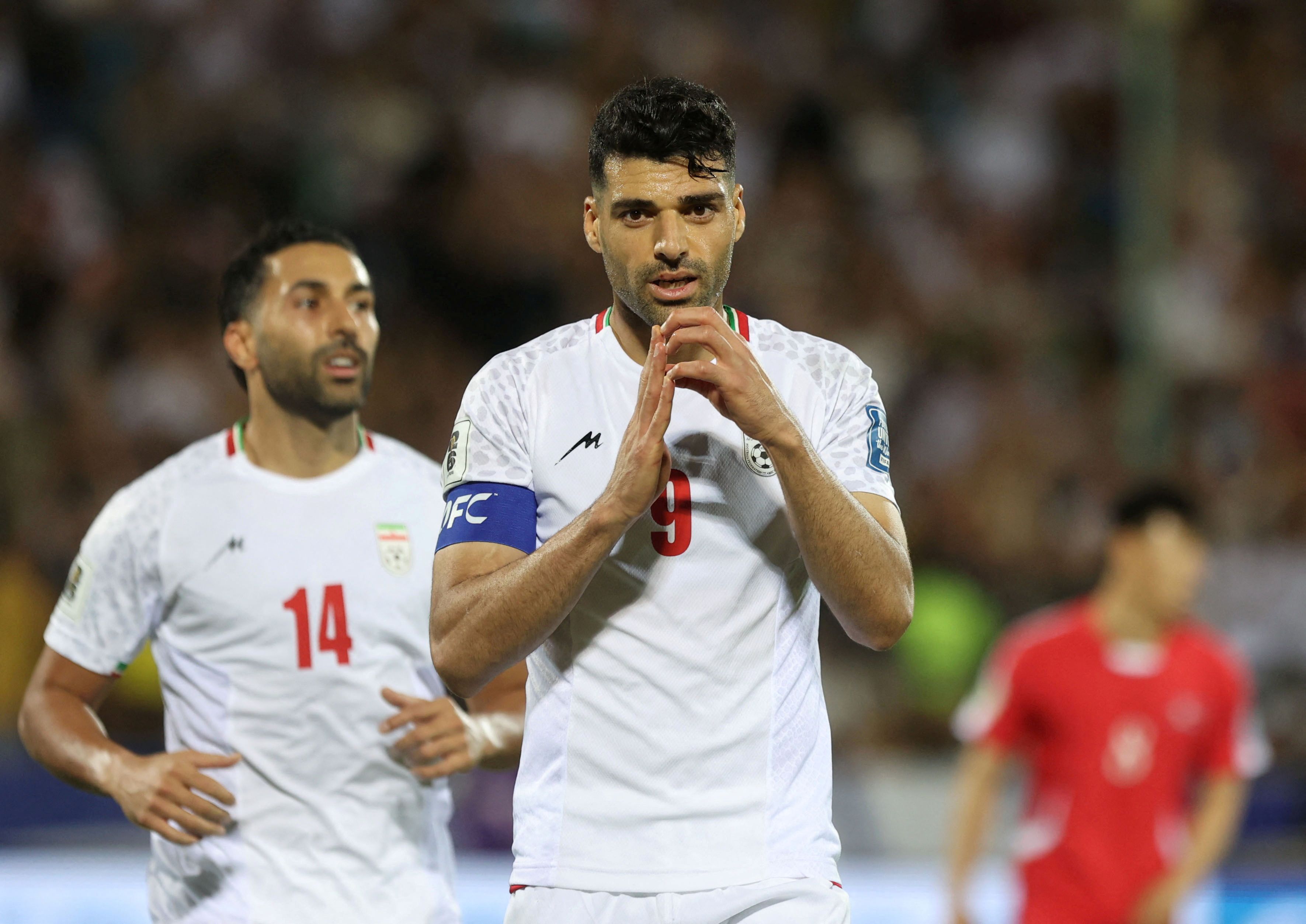 Iran-Starstürmer Mehdi Taremi. 