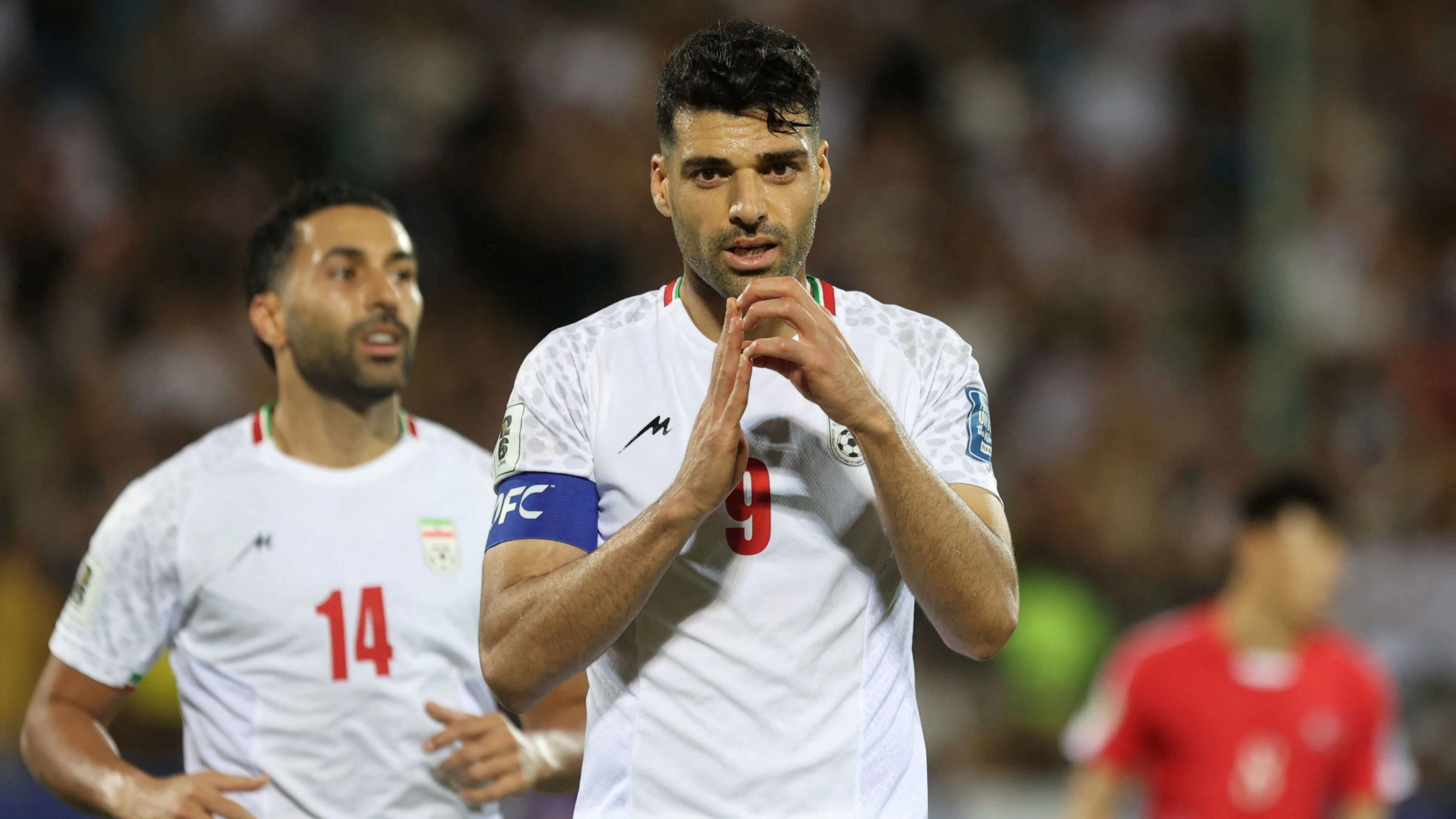 Iran-Starstürmer Mehdi Taremi. 