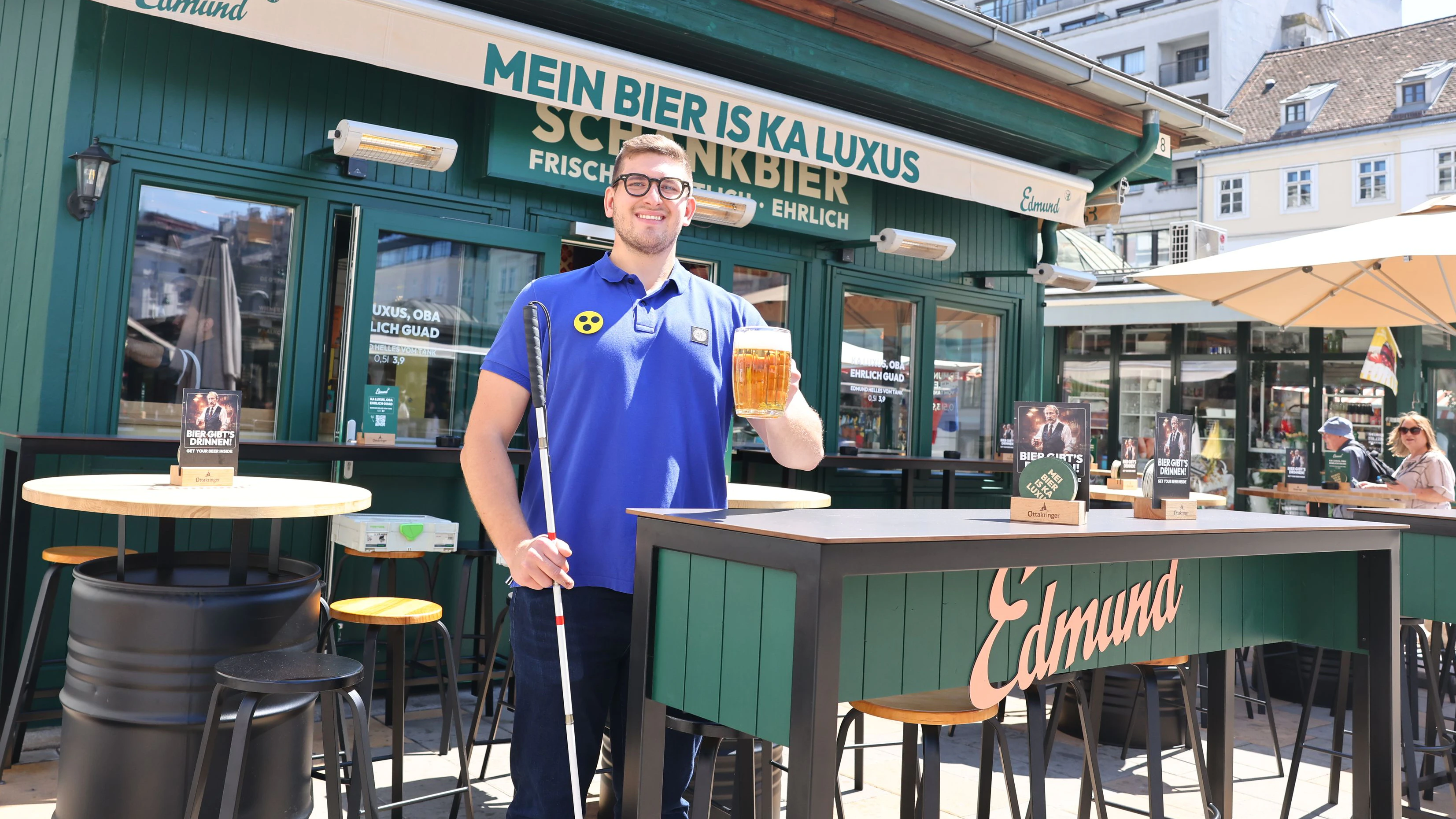 "Edmund" - Stehausschank der Familie Huth am Naschmarkt