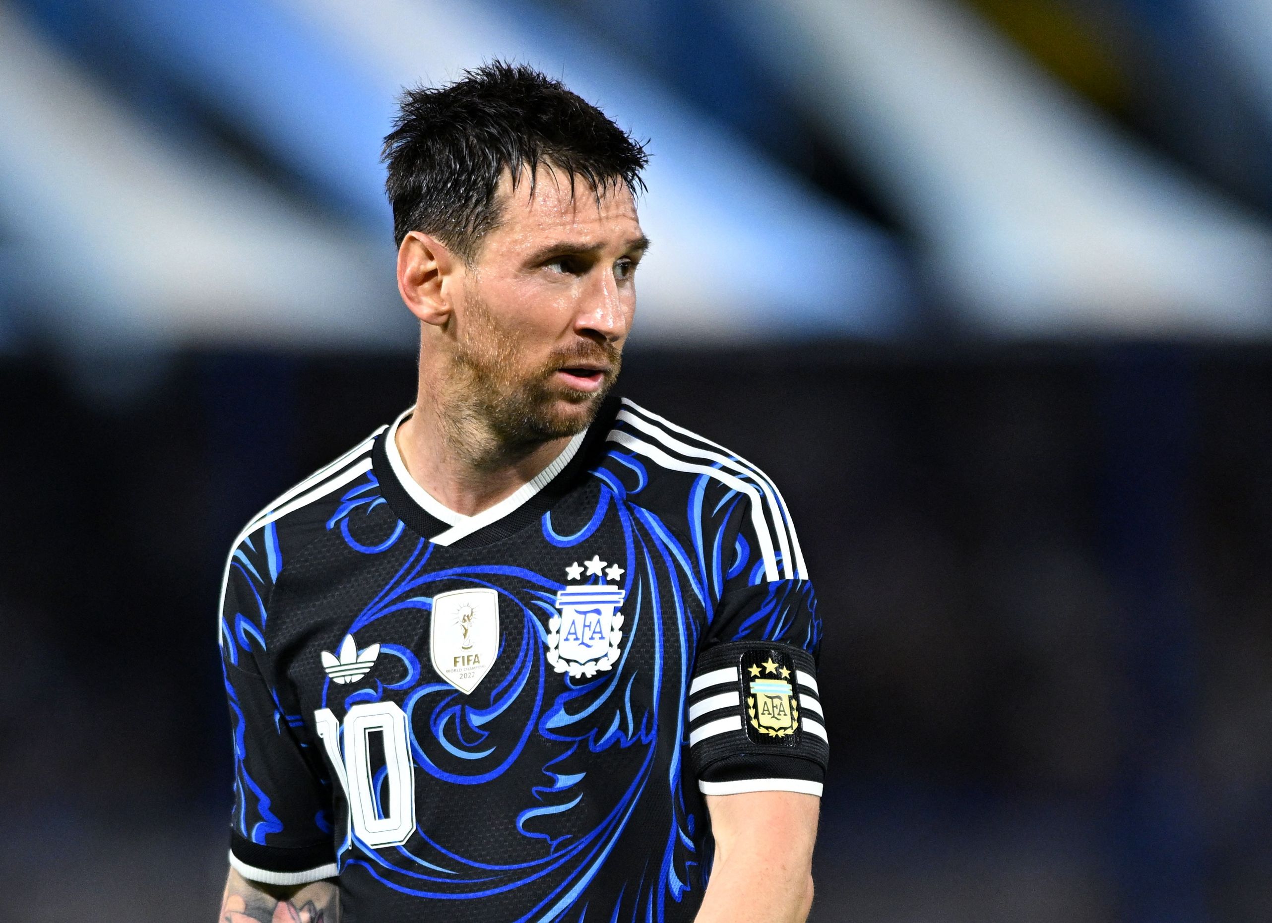 Argentiniens Fußball-Star Lionel Messi. 