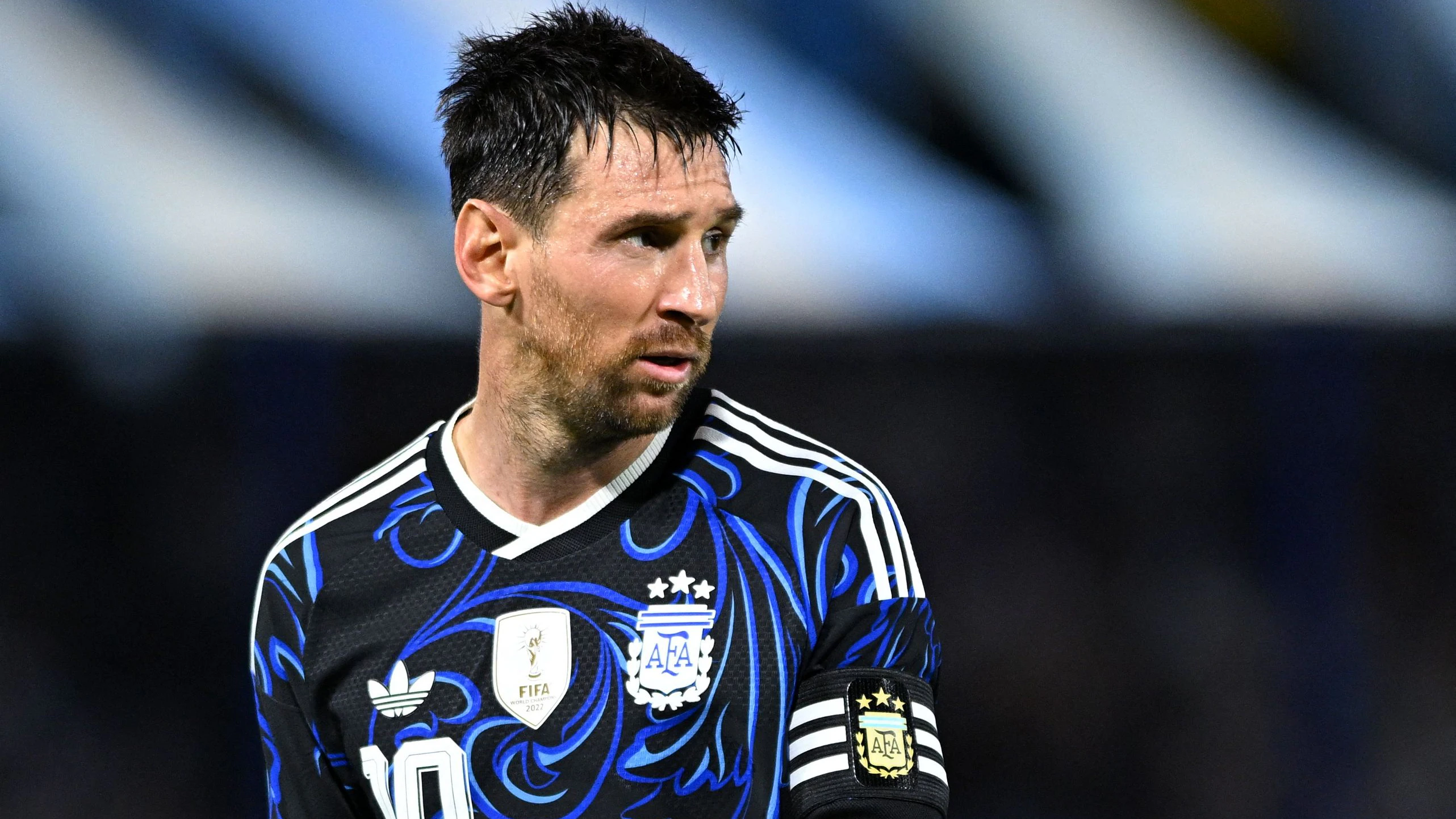 Argentiniens Fußball-Star Lionel Messi. 