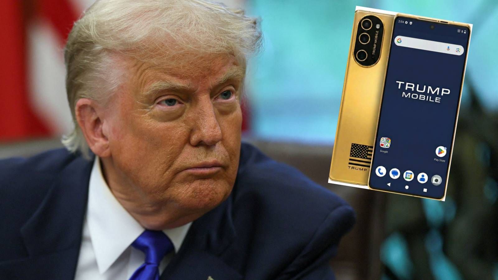 Das goldene Trump-Handy wird ausgeliefert. Jedoch gibt es bereits jetzt heftige Kritik von Nutzern.