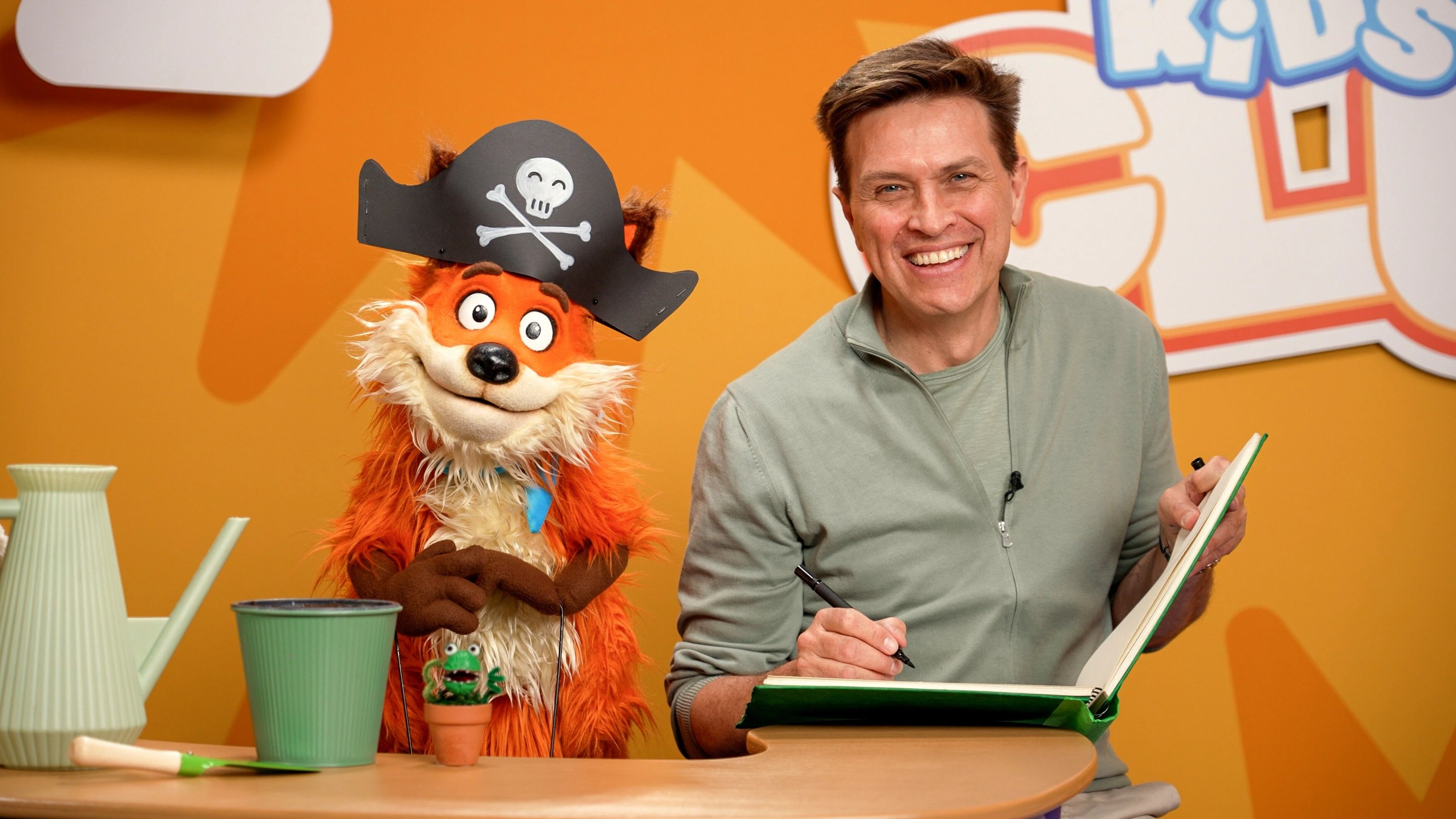 Robert Steiner und ORF-Neuling "Fuchsi"