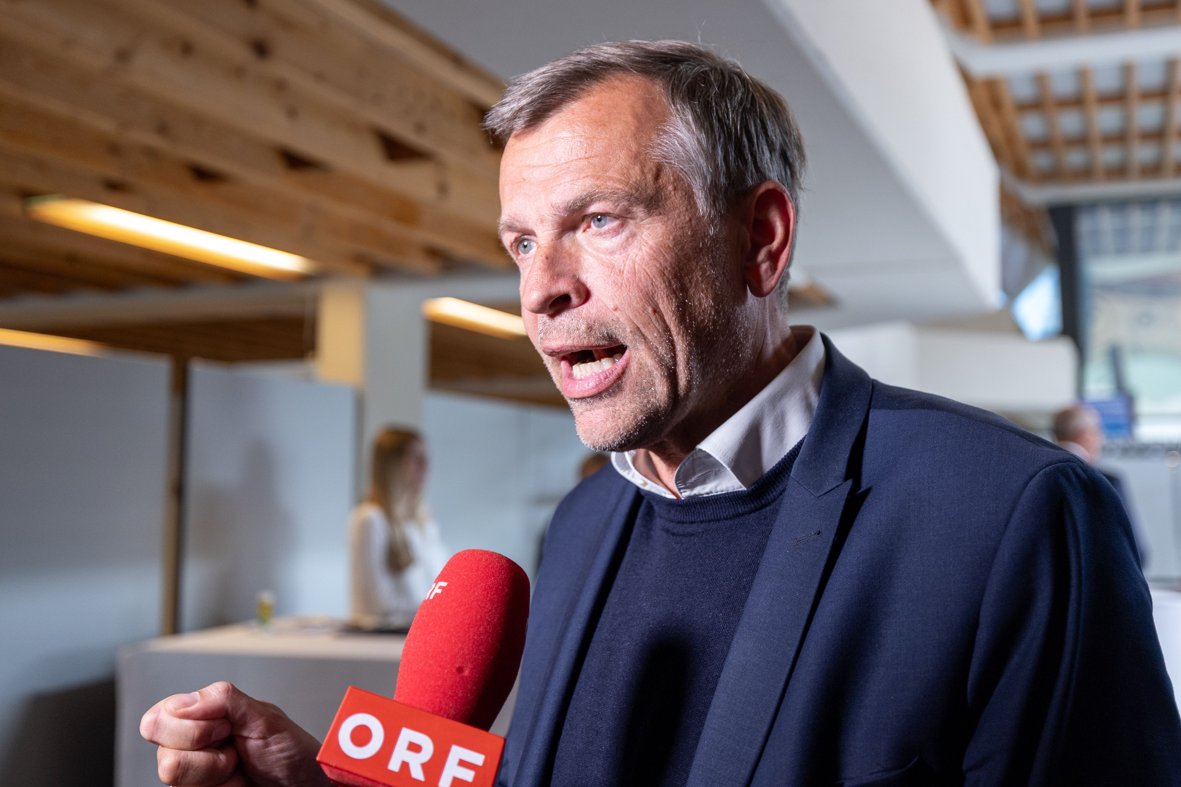 Puls-4-Gründer Markus Breitenecker am Donnerstag bei Mediengipfel in Seefeld 
