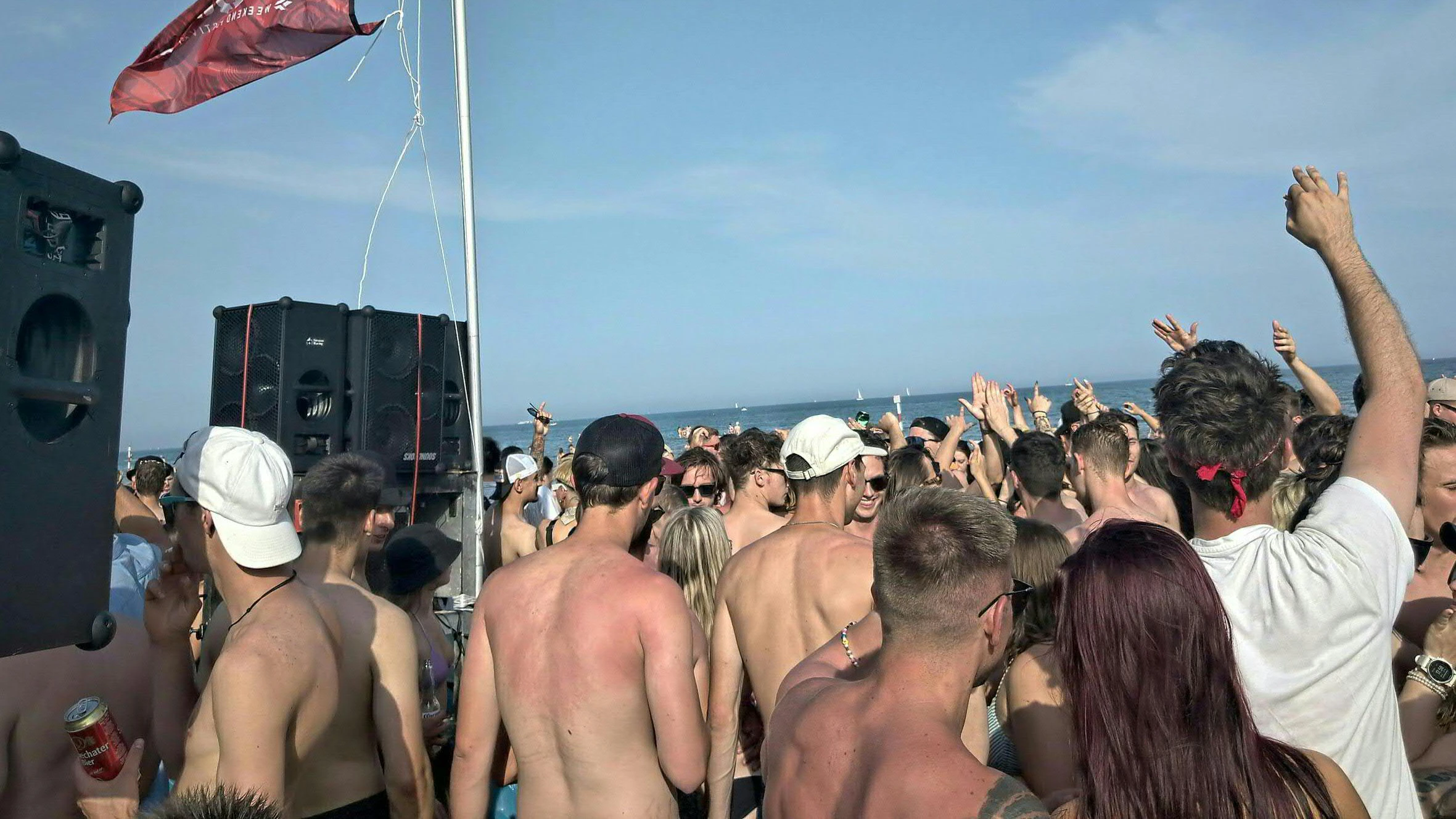 ABD0013_20220605 - LIGNANO - ITALIEN: ++ THEMENBILD ++ ZU APA0081 VOM 5.6.2022 - Urlauber am Strand, aufgenommen am Samstag, 04. Juni 2022 in Lignano in Italien. - FOTO: APA/FMT-PICTURES