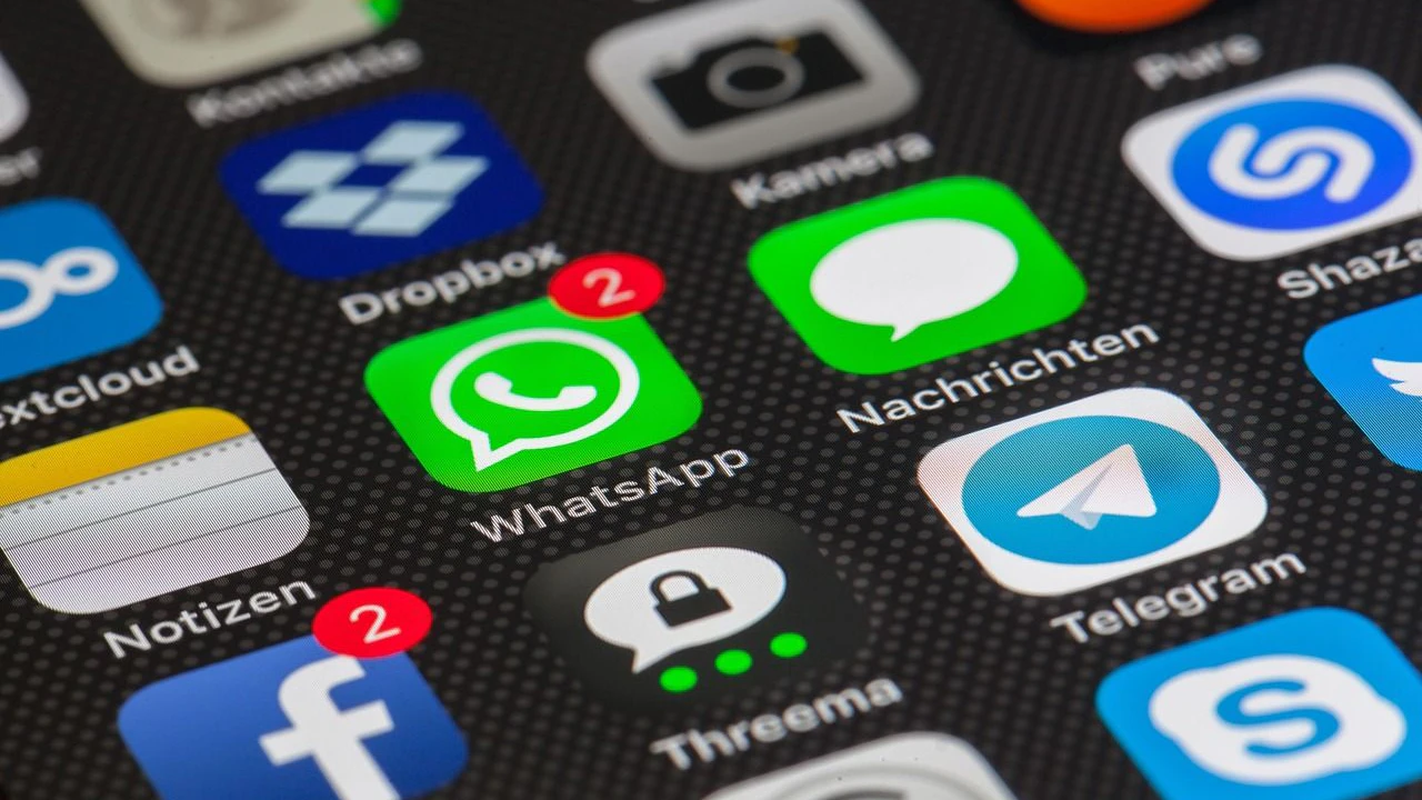 WhatsApp auf dem Mobiltelefon