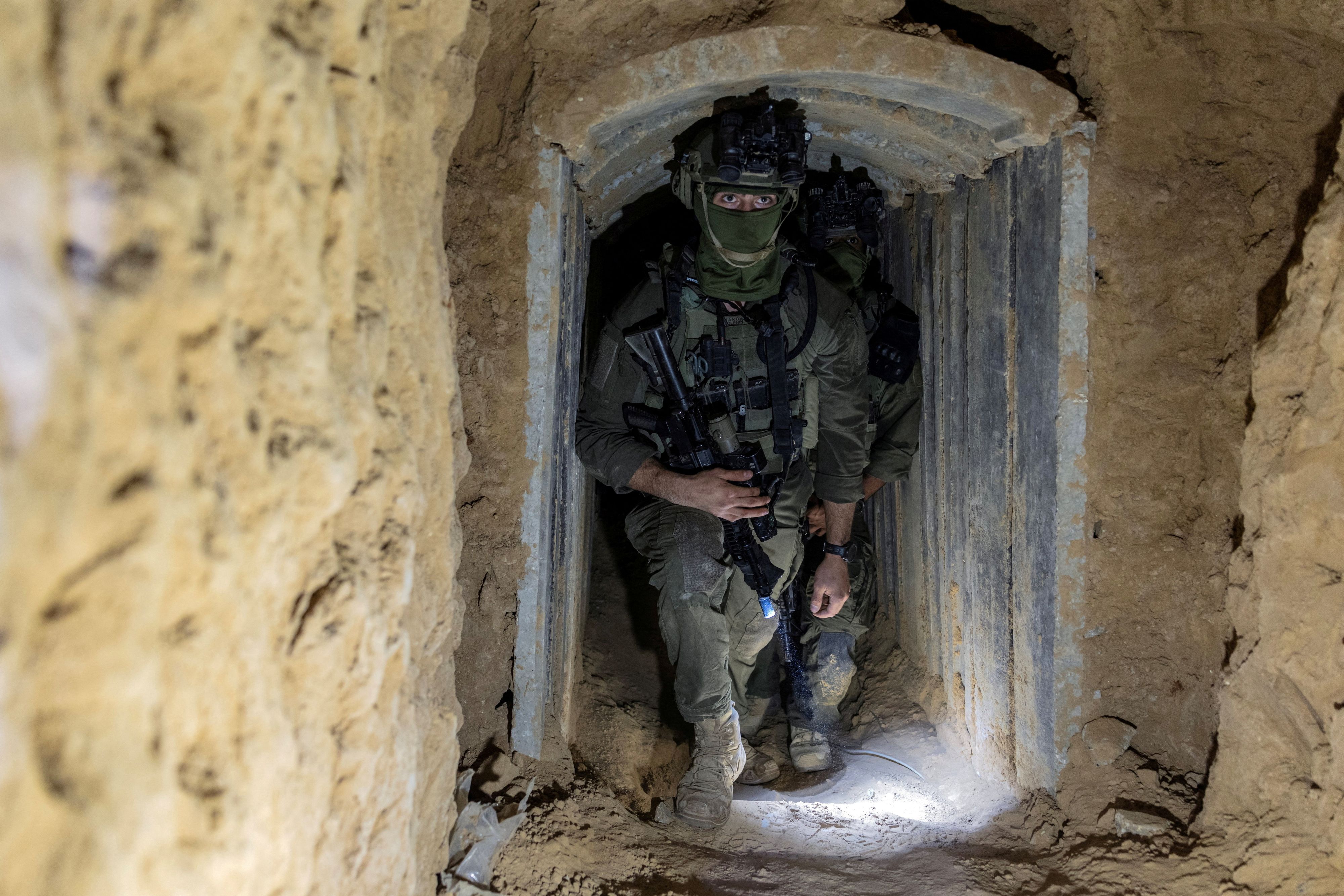 Die israelische Armee hat einen Hisbollah-Tunnel im Libanon zerstört.
