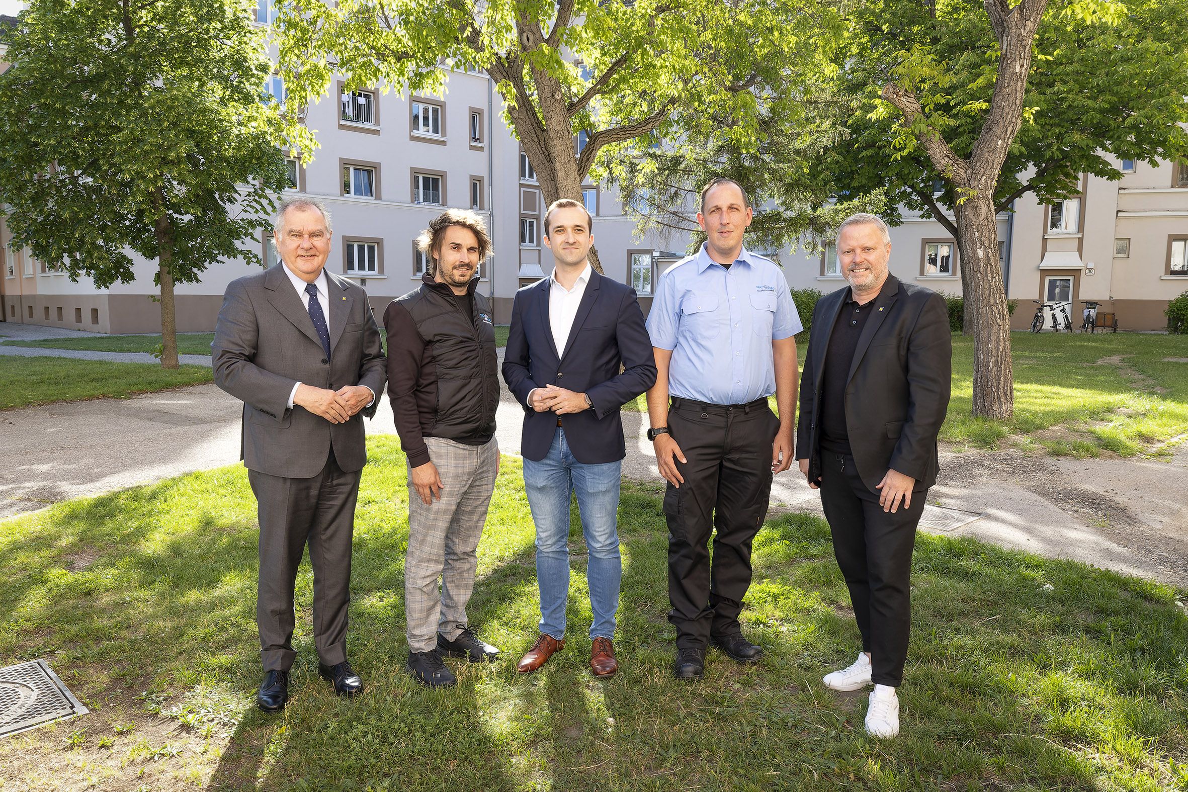 Stadtrat Franz Dinhobl (VP), Patrick Handler (