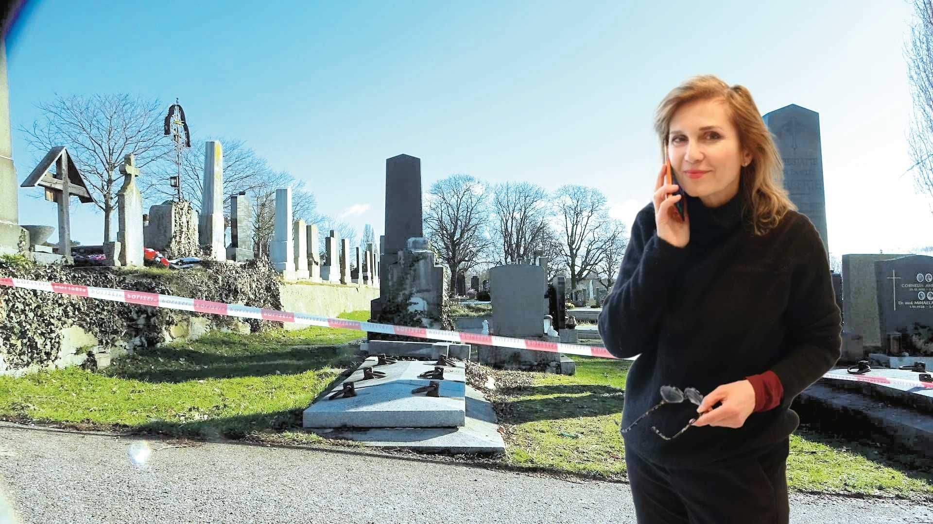 Tatort Friedhof Baumgarten: Star-Anwältin Wagner kämpft für Mandantin.