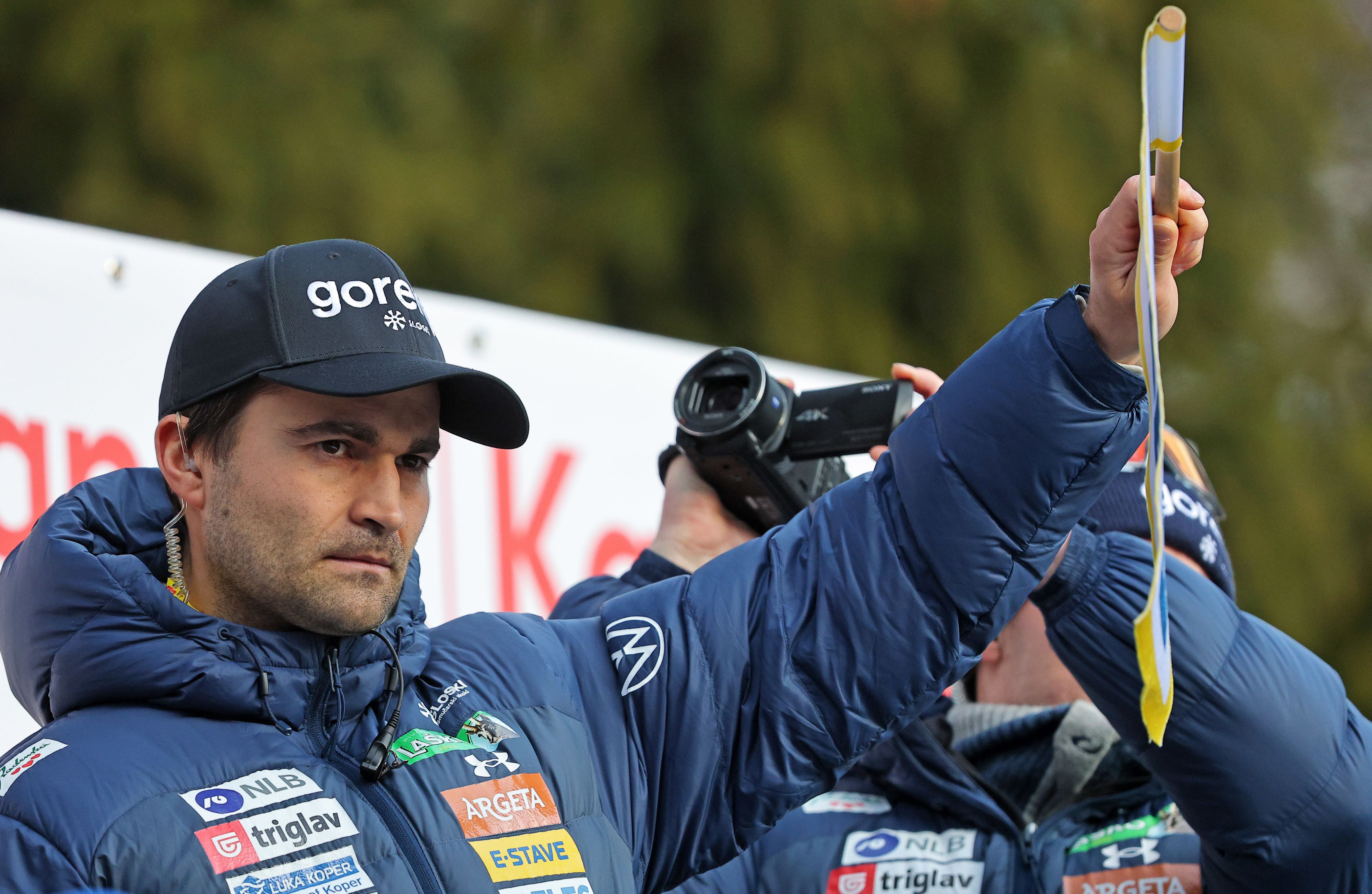 Der slowenische Skisprung-Trainer Robert Hrgota. 