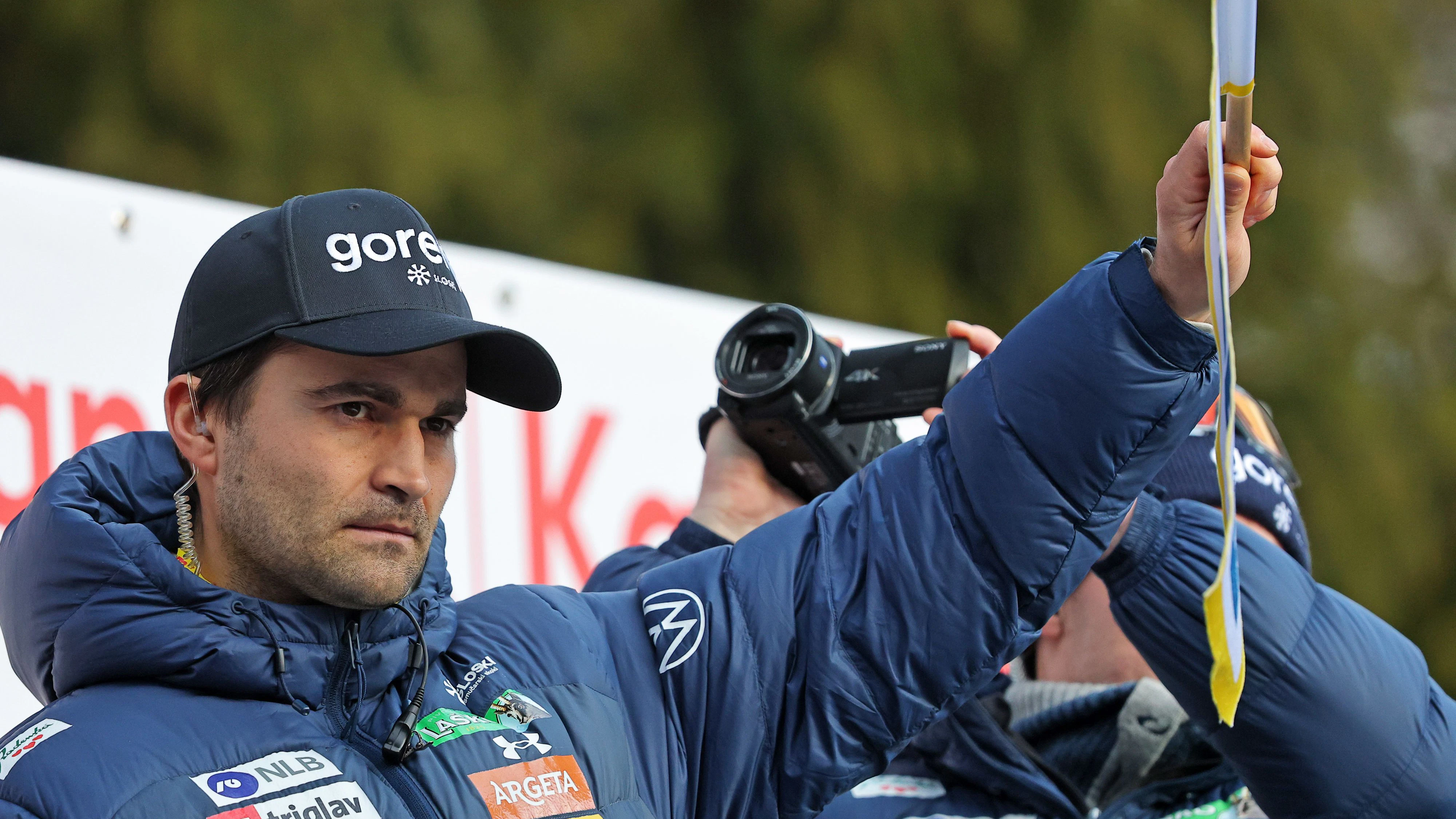 Der slowenische Skisprung-Trainer Robert Hrgota. 