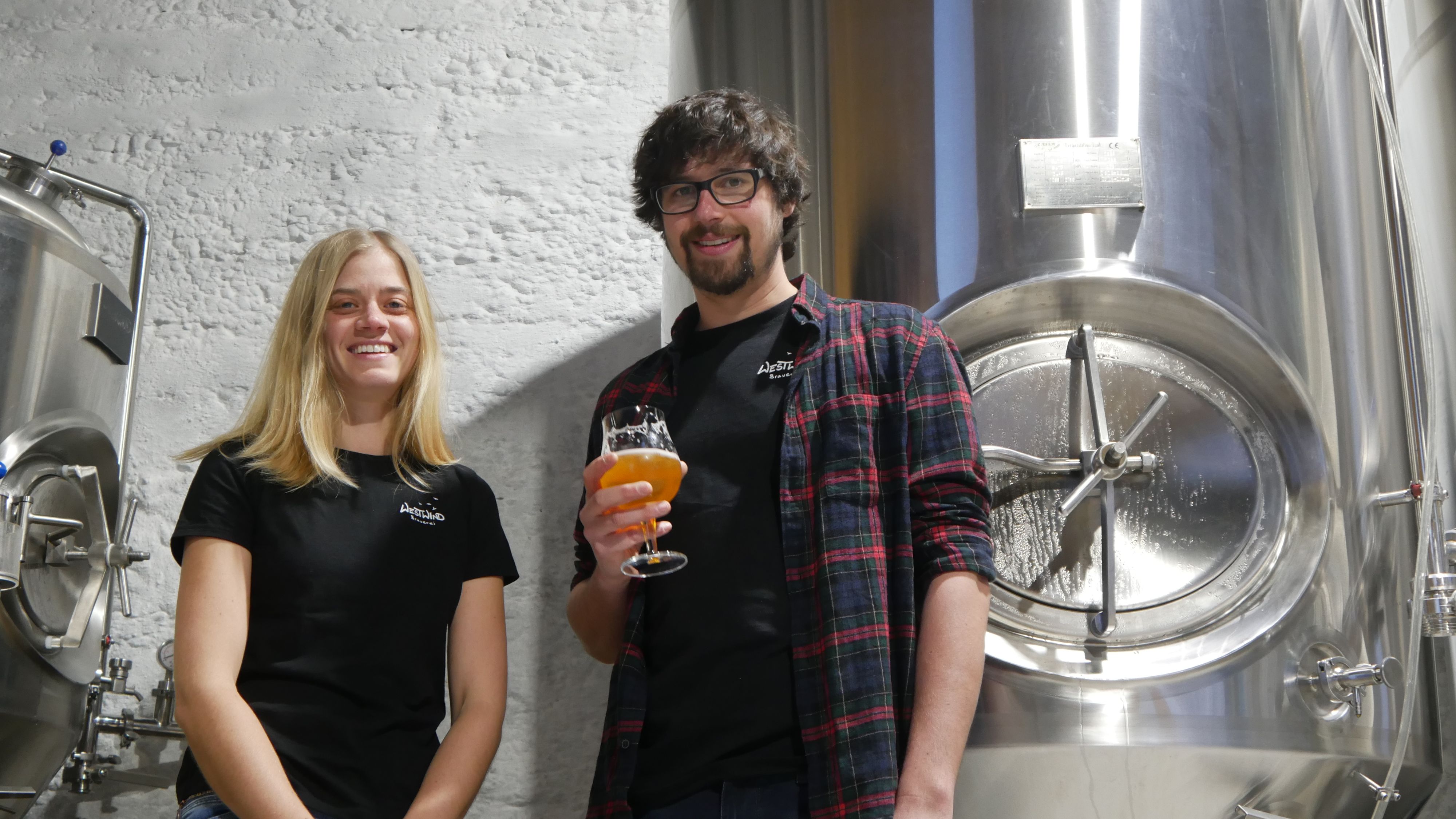 Das Brau-Paar Julia und Gabriel braut sein eigenes Bier.