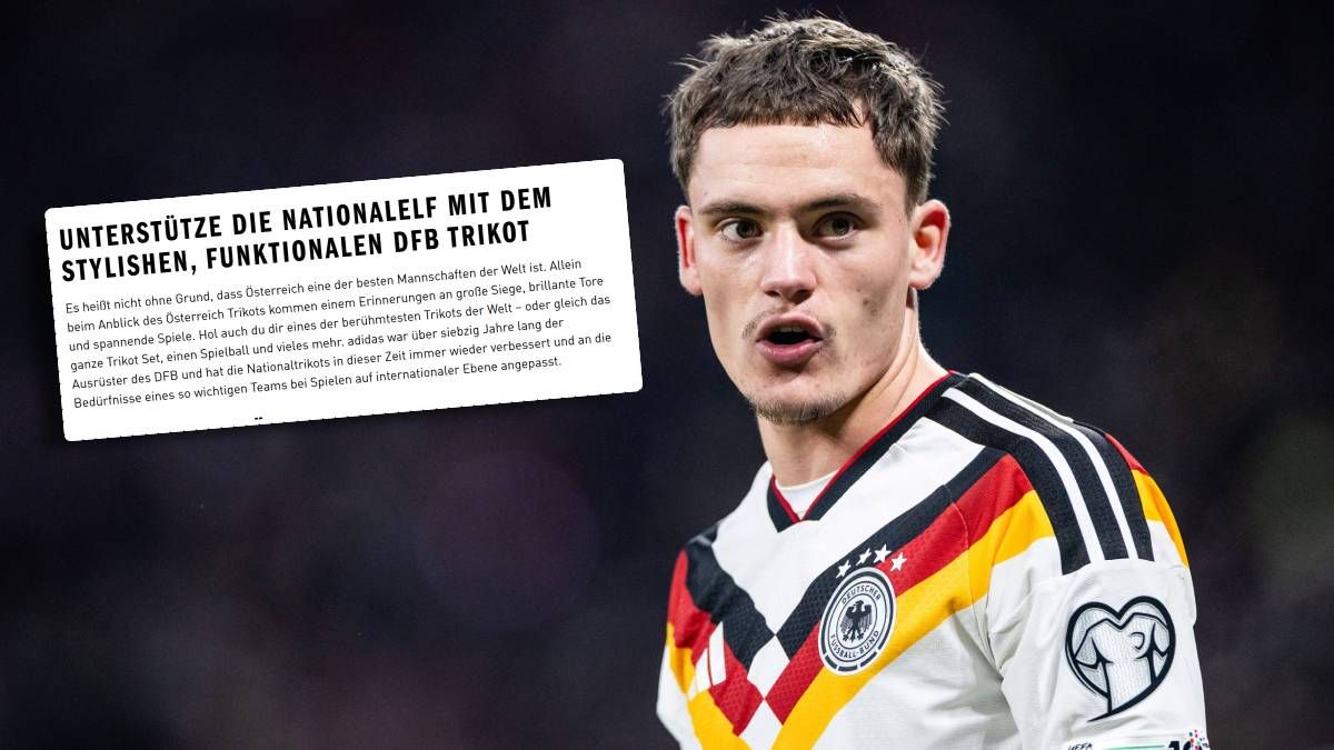 Heute.at - Peinlich! Adidas bewirbt DFB-Trikot mit Österreich