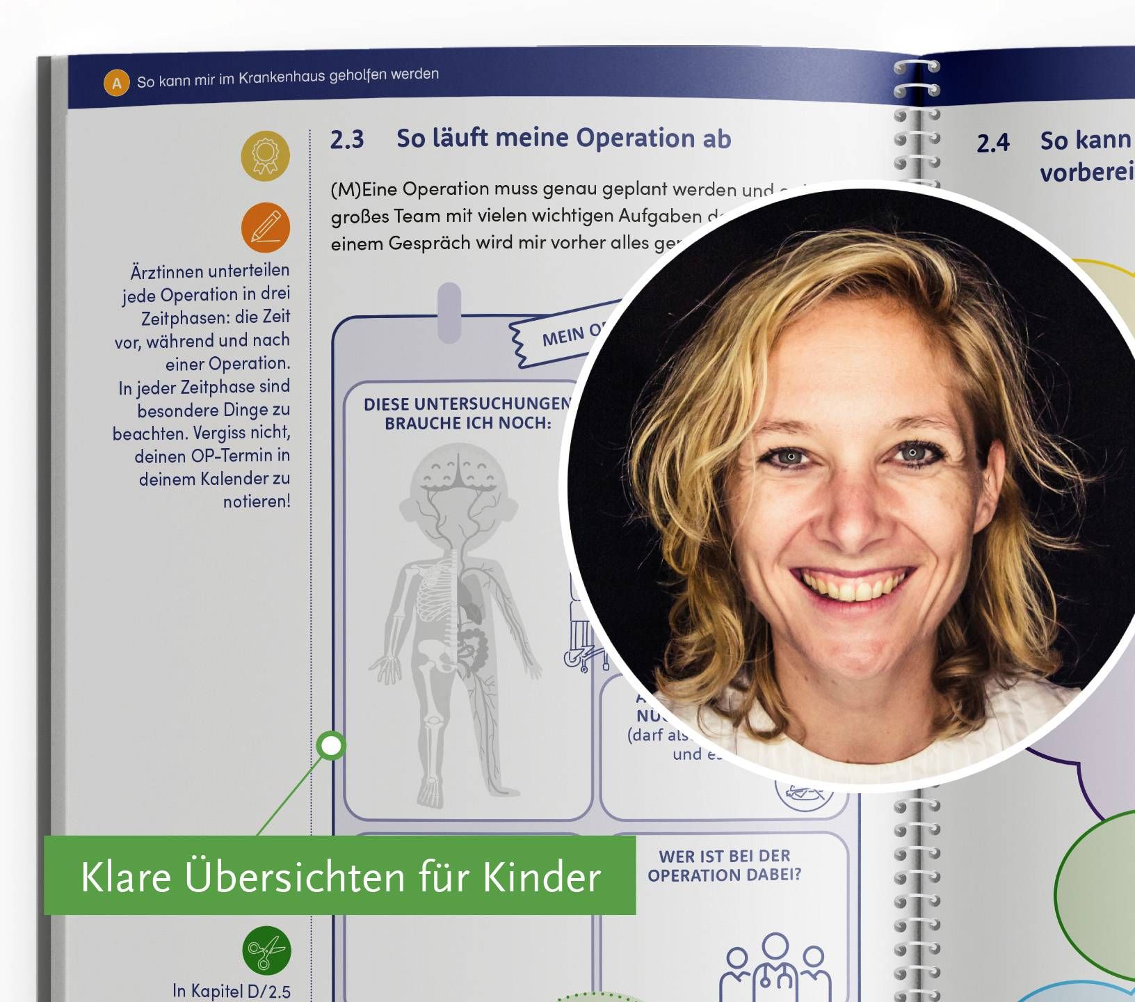 Autorin Liesa Weiler-Wichtl schuf zusammen mit Verena Fohn-Erhold und Ulrike Leiss die interaktiven Mitmachbücher.