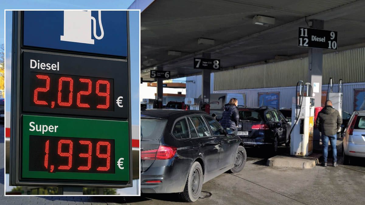Die Grenze von zwei Euro pro Liter wird an der Triester Straße wieder geknackt (Symbolfoto).