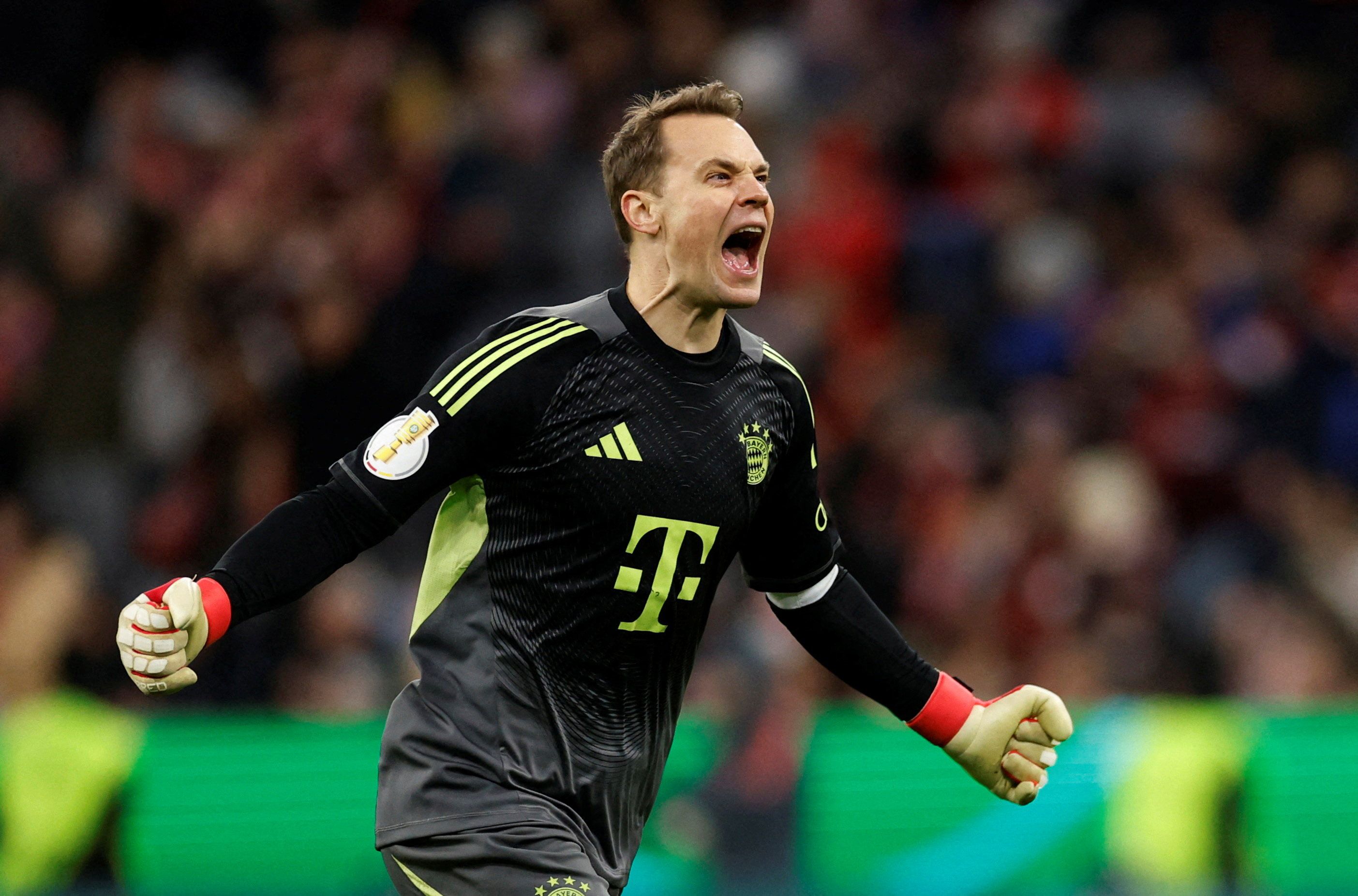 Bayern Star-Torhüter Manuel Neuer. 