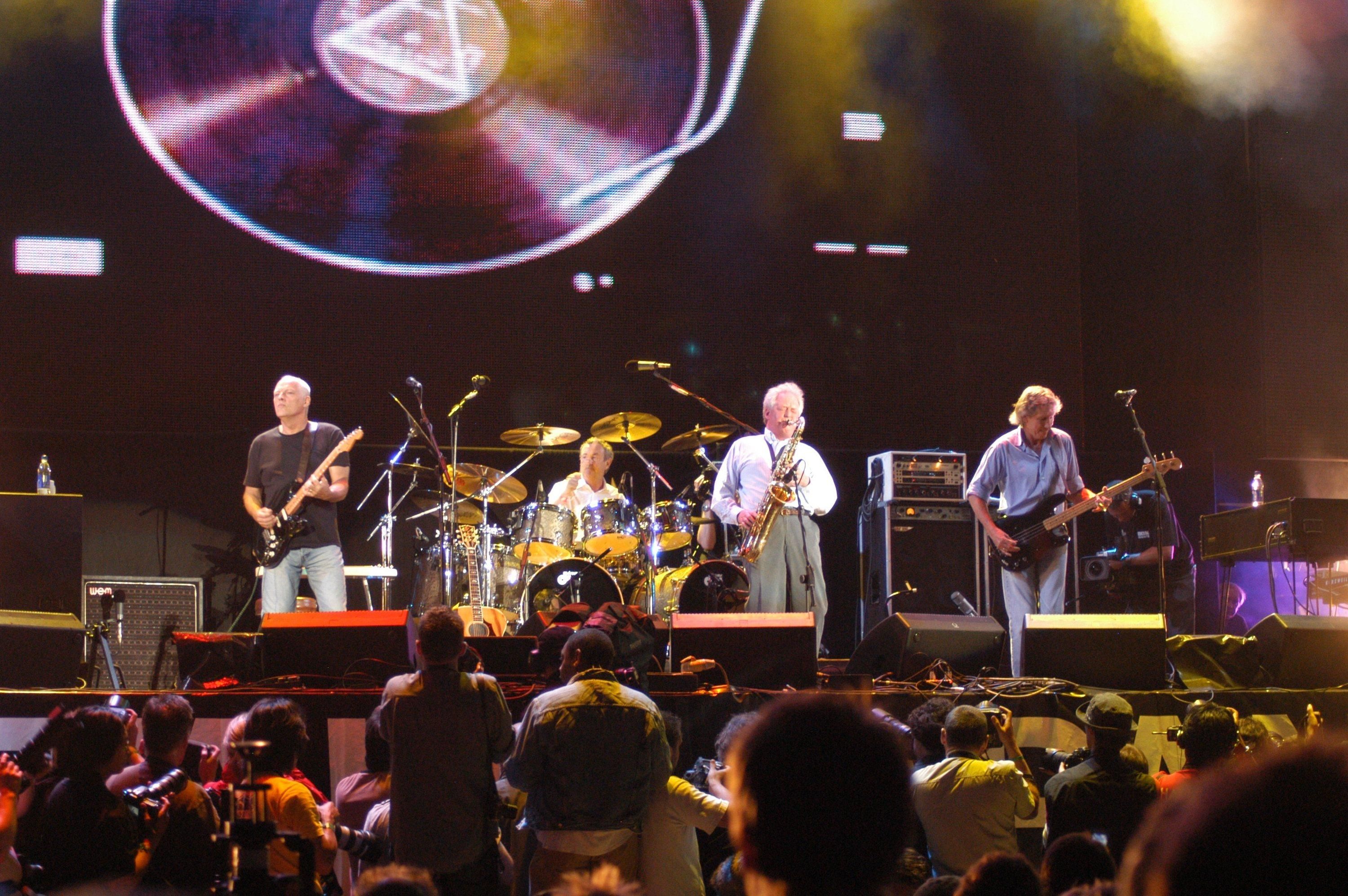  Dick Parry und Pink Floyd