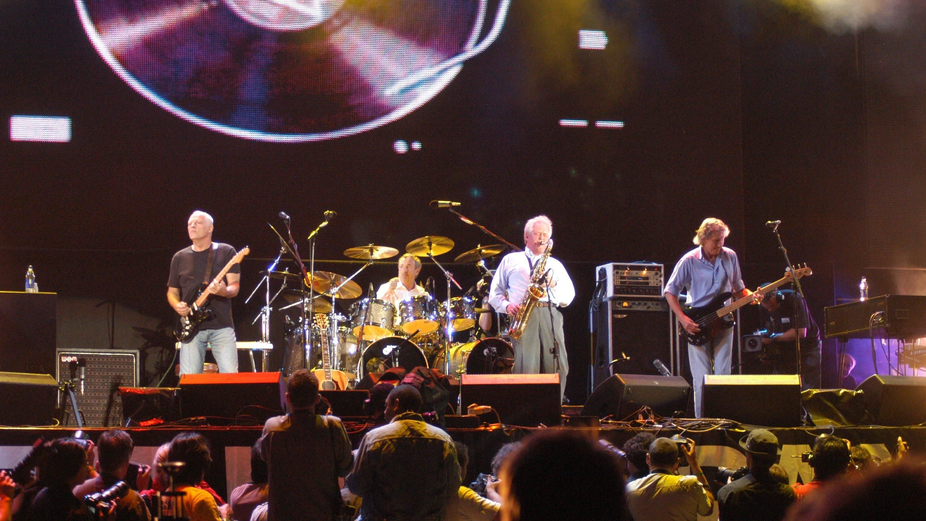  Dick Parry und Pink Floyd