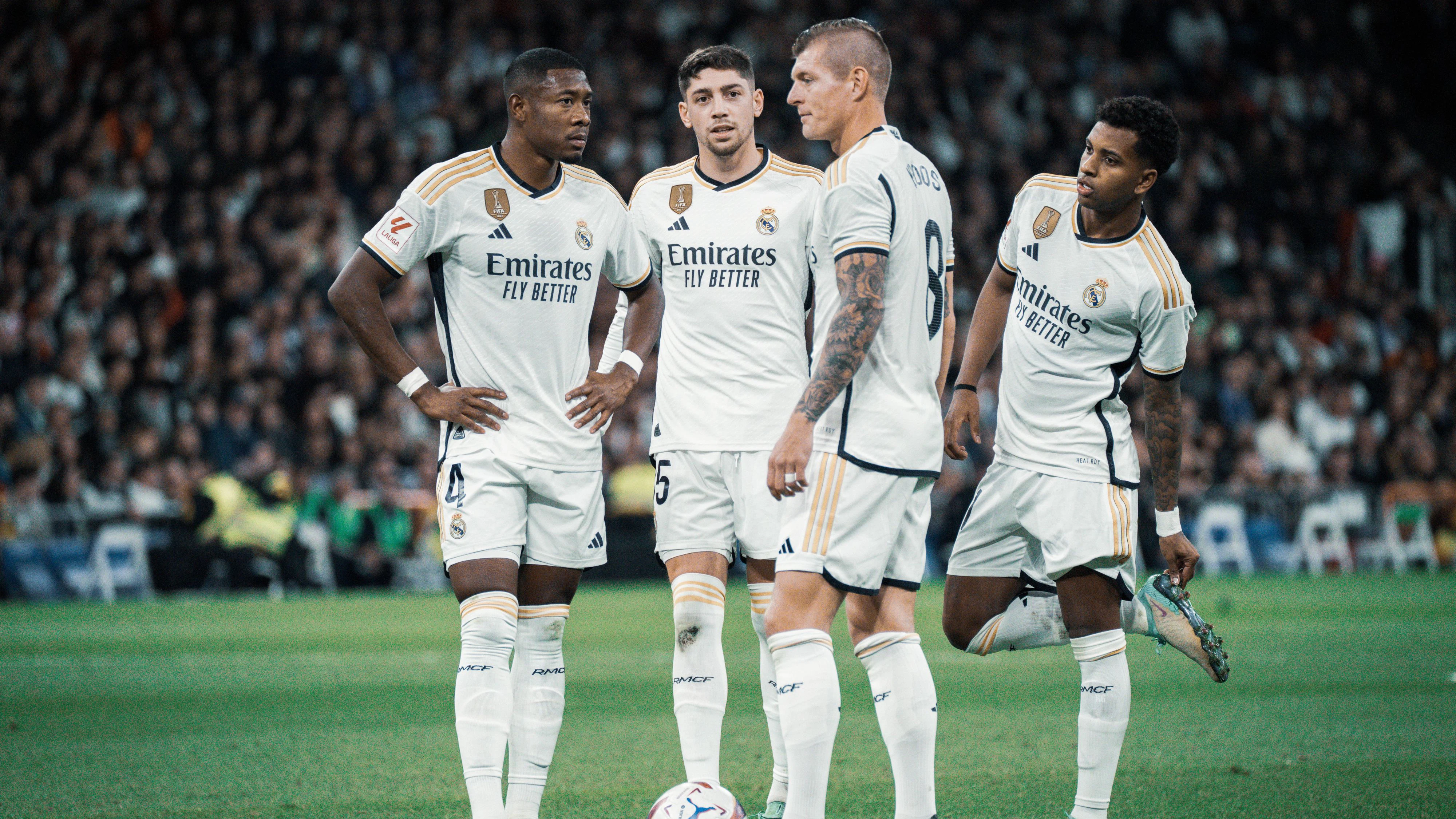ÖFB-Kapitän David Alaba mit den Real-Stars.