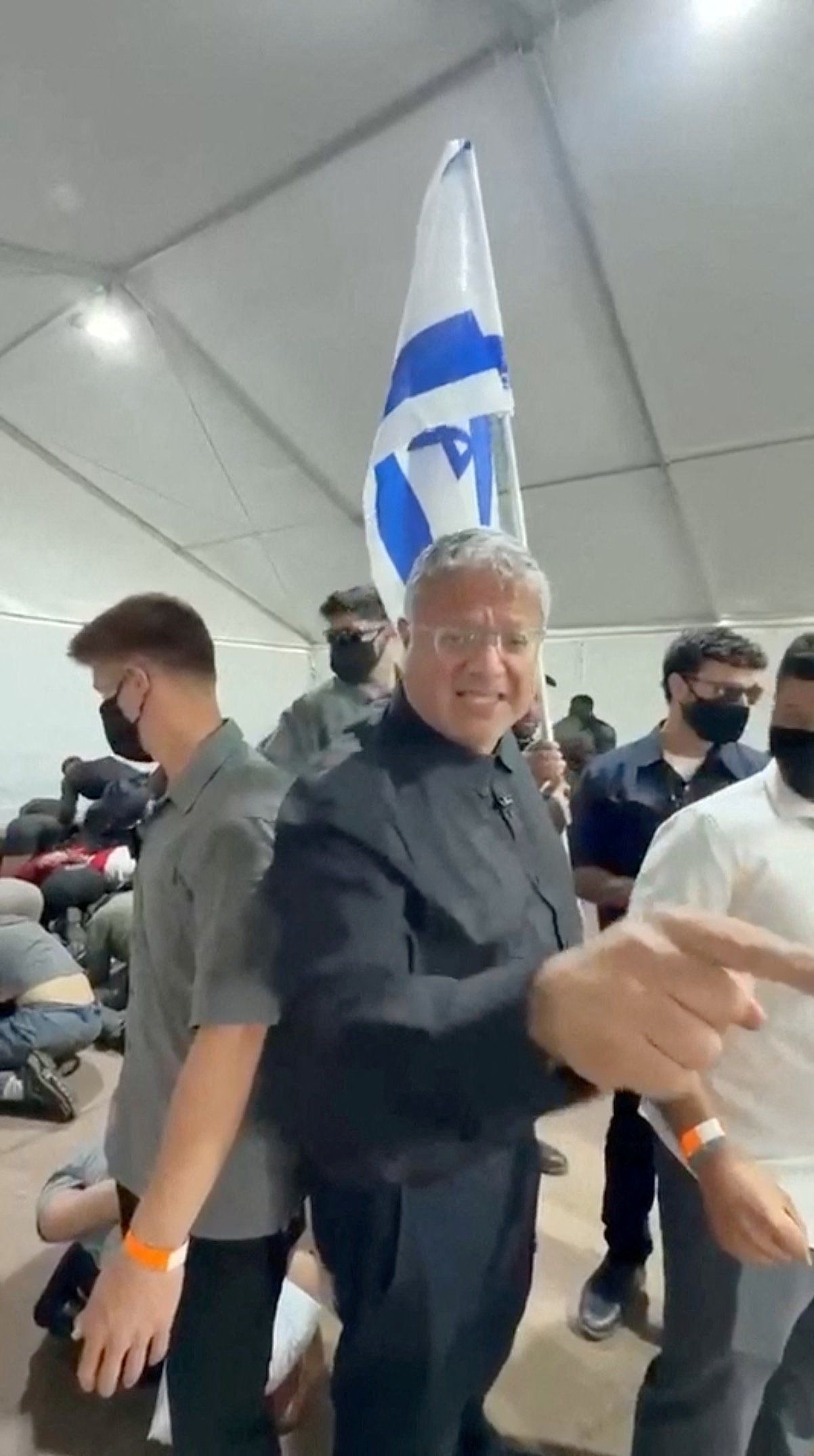 Der israelische Sicherheitsminister sorgte mit einem Video für internationale Empörung.