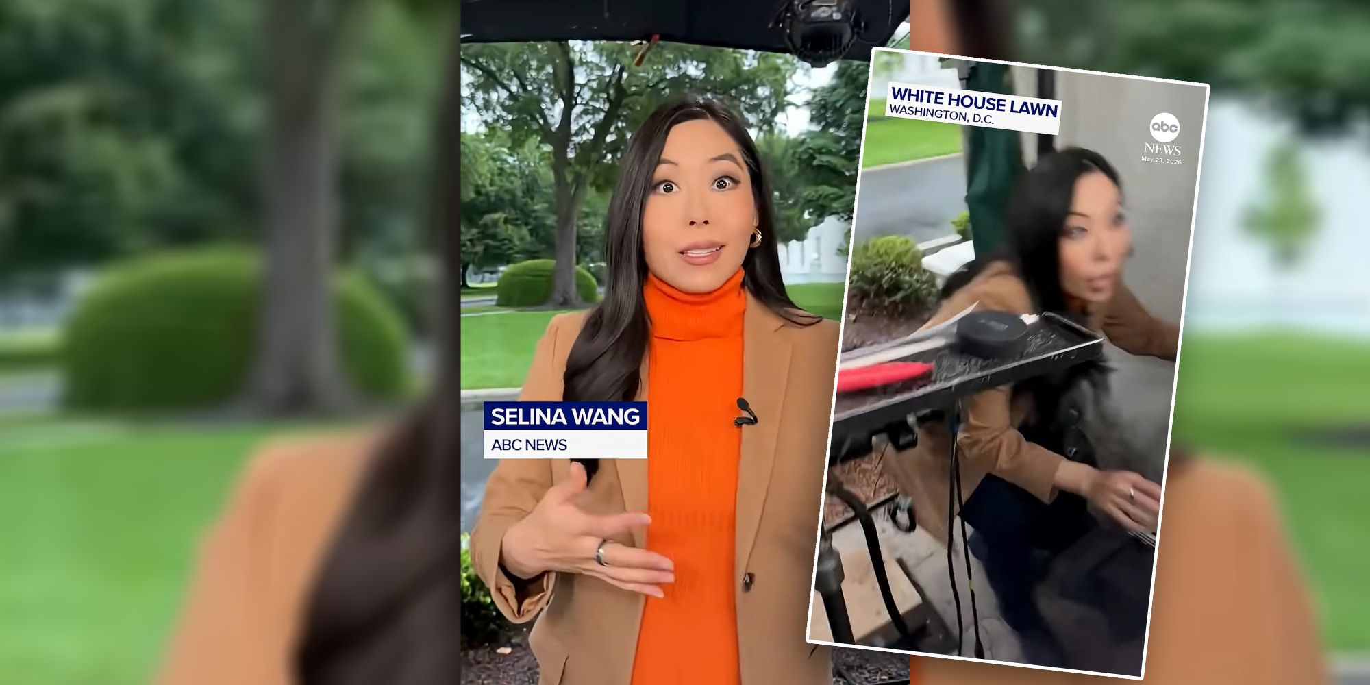 Selena Wang hörte die Schüsse live vor Ort. 