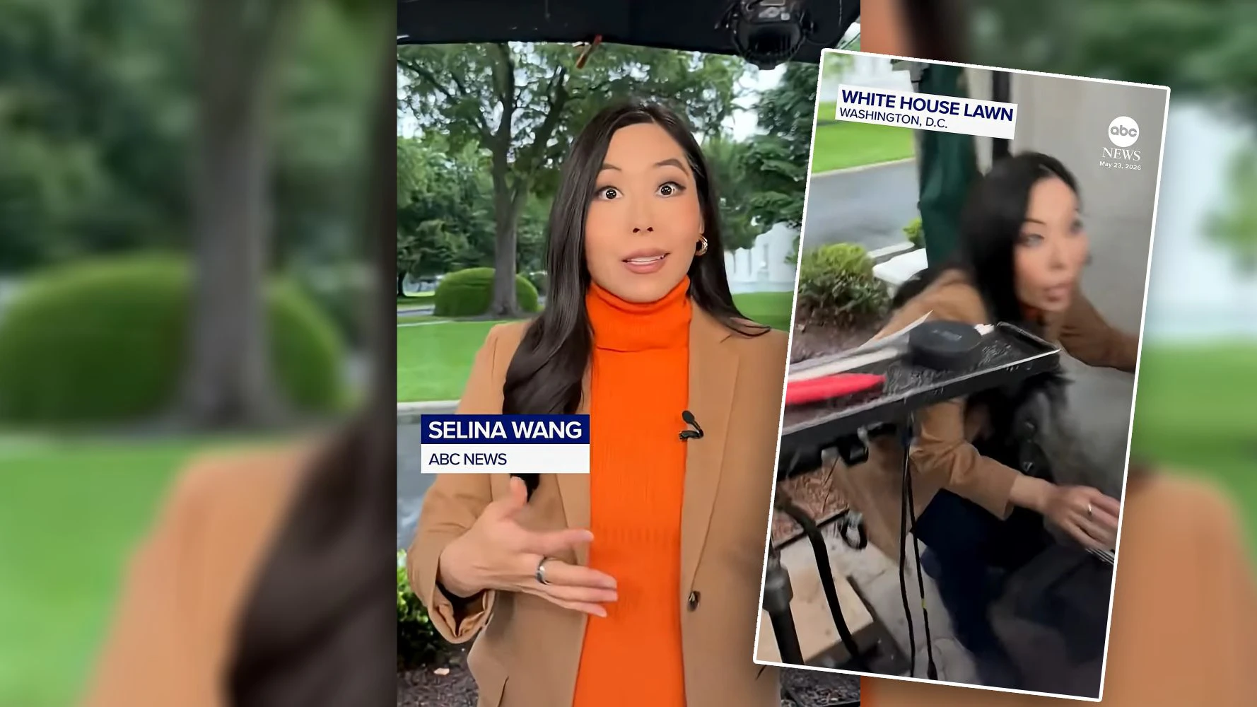 Selena Wang hörte die Schüsse live vor Ort. 