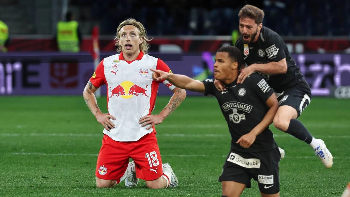Des einen Freud, des anderen Leid – von Aston Villas Sieg profitierte Strum, Salzburg nicht. 