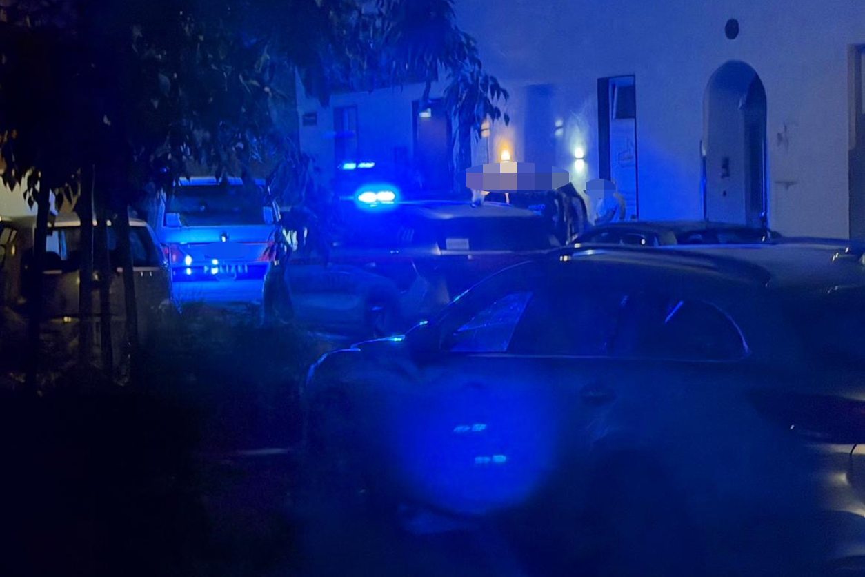 Am Samstagabend geriet eine Feier in der Davidgasse aus den Fugen.