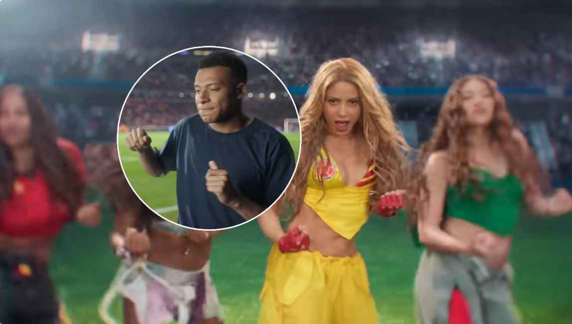 Mbappe tritt im WM-Video von Shakira auf