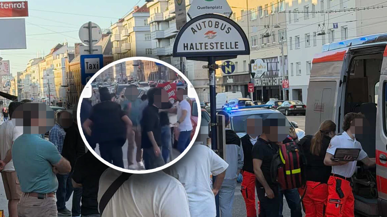 Am Samstagabend artete ein Streit in Favoriten gewaltig aus.
