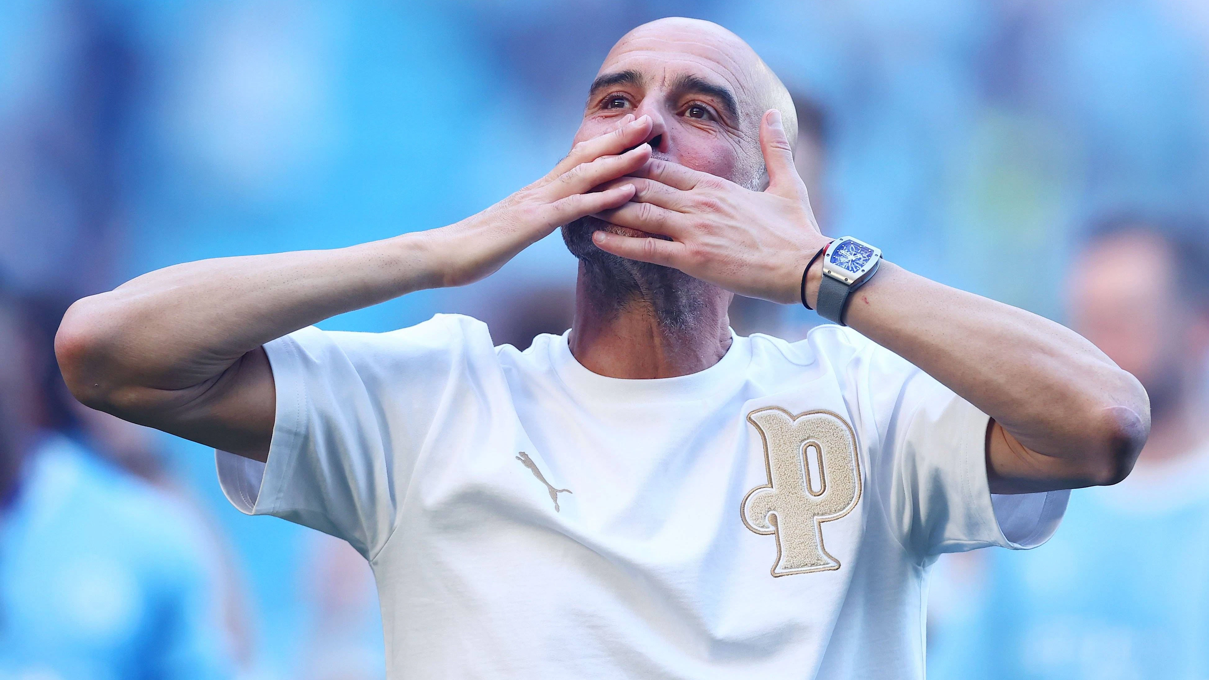 Pep Guardiola: "ich liebe euch so sehr."