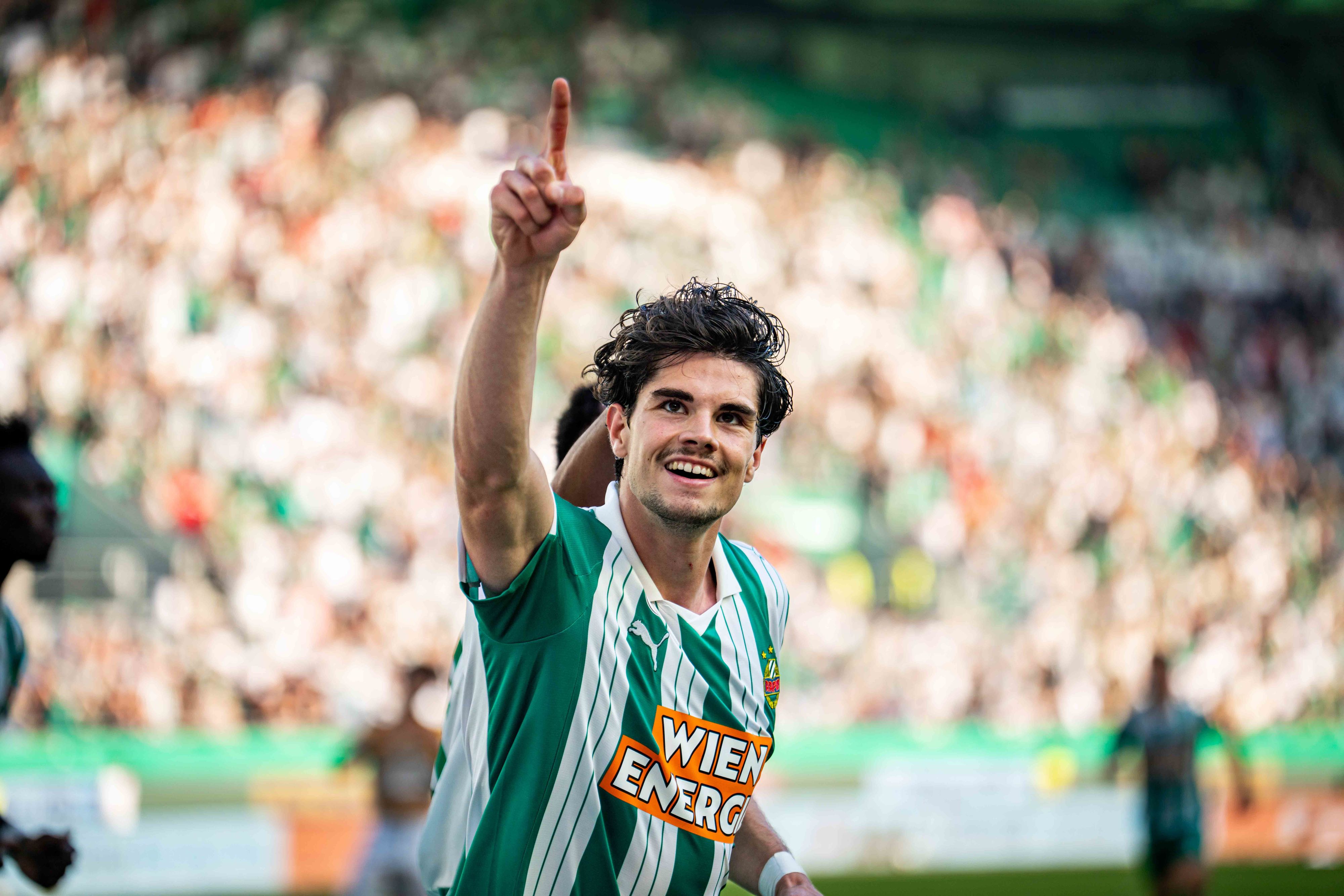 Jakob Schöller wurde für Rapid zum umjubelten Helden. 