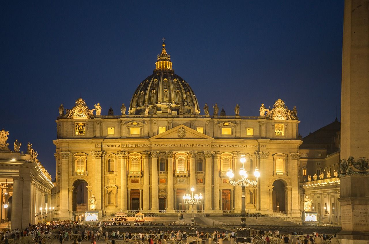 Der Petersdom im Vatikan