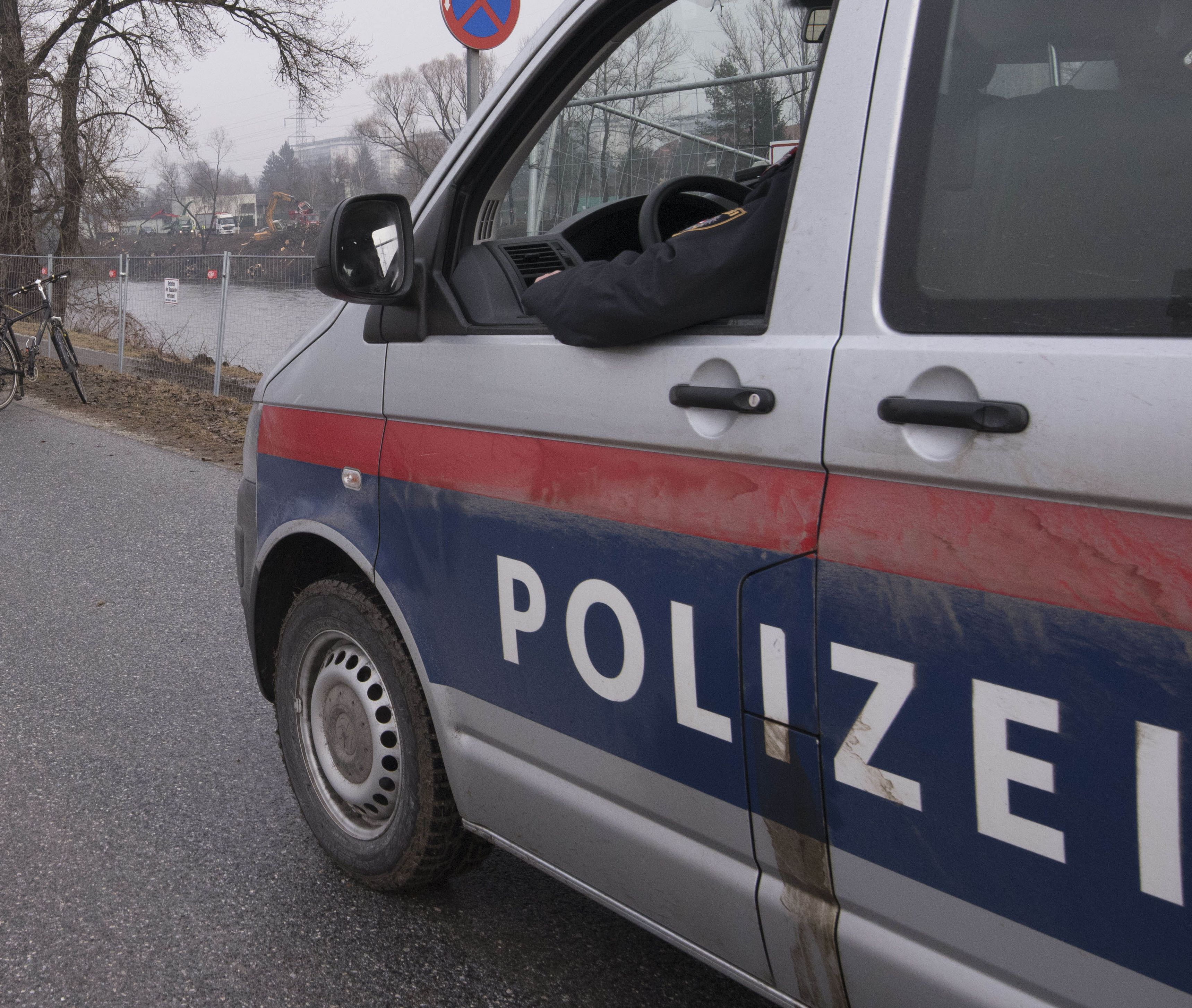 Archivbild eines Polizeieinsatzes. 