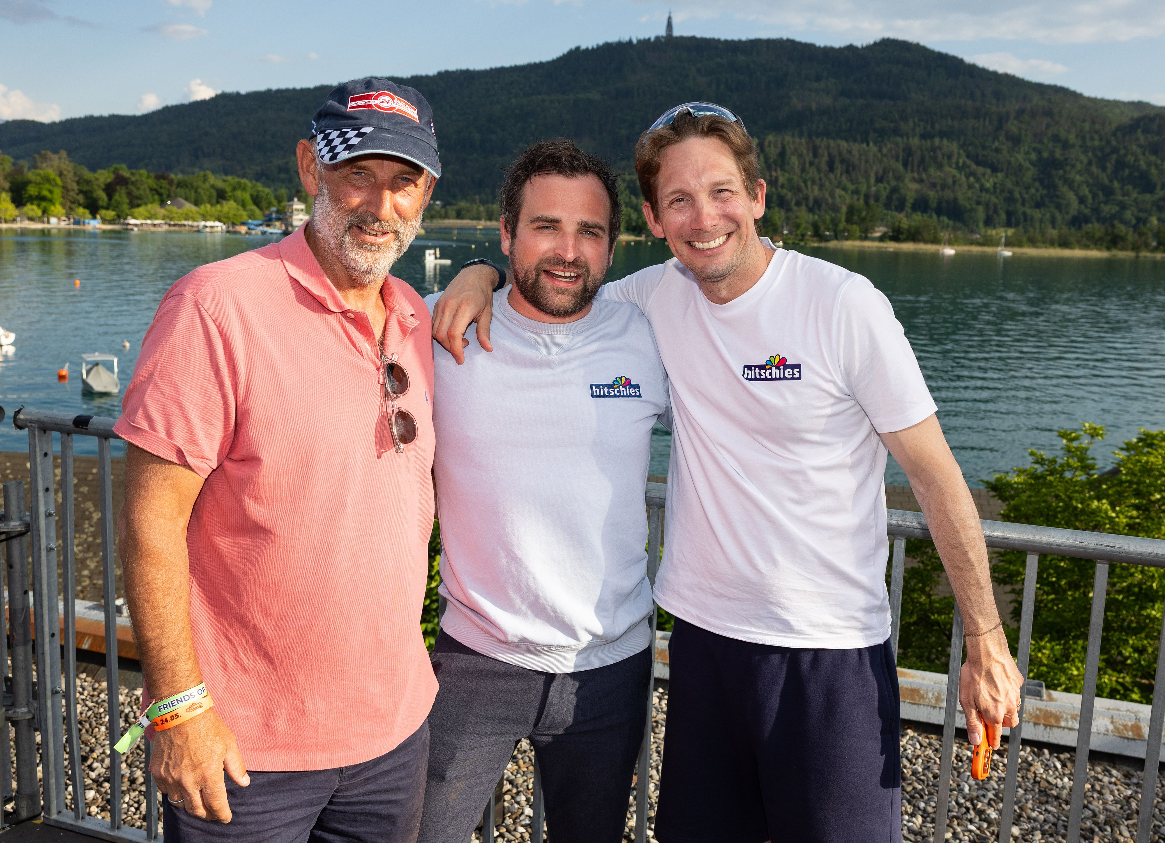 Thomas Muster, Lukas Steiner-Bauer und Philip Hitschler-Becker beim Event