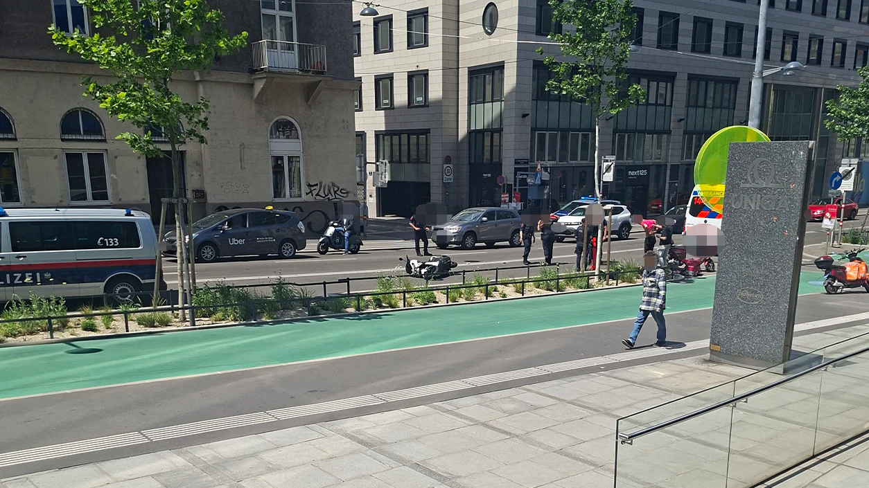 Am Montag krachte es in der Wiener Leopoldstadt gewaltig.