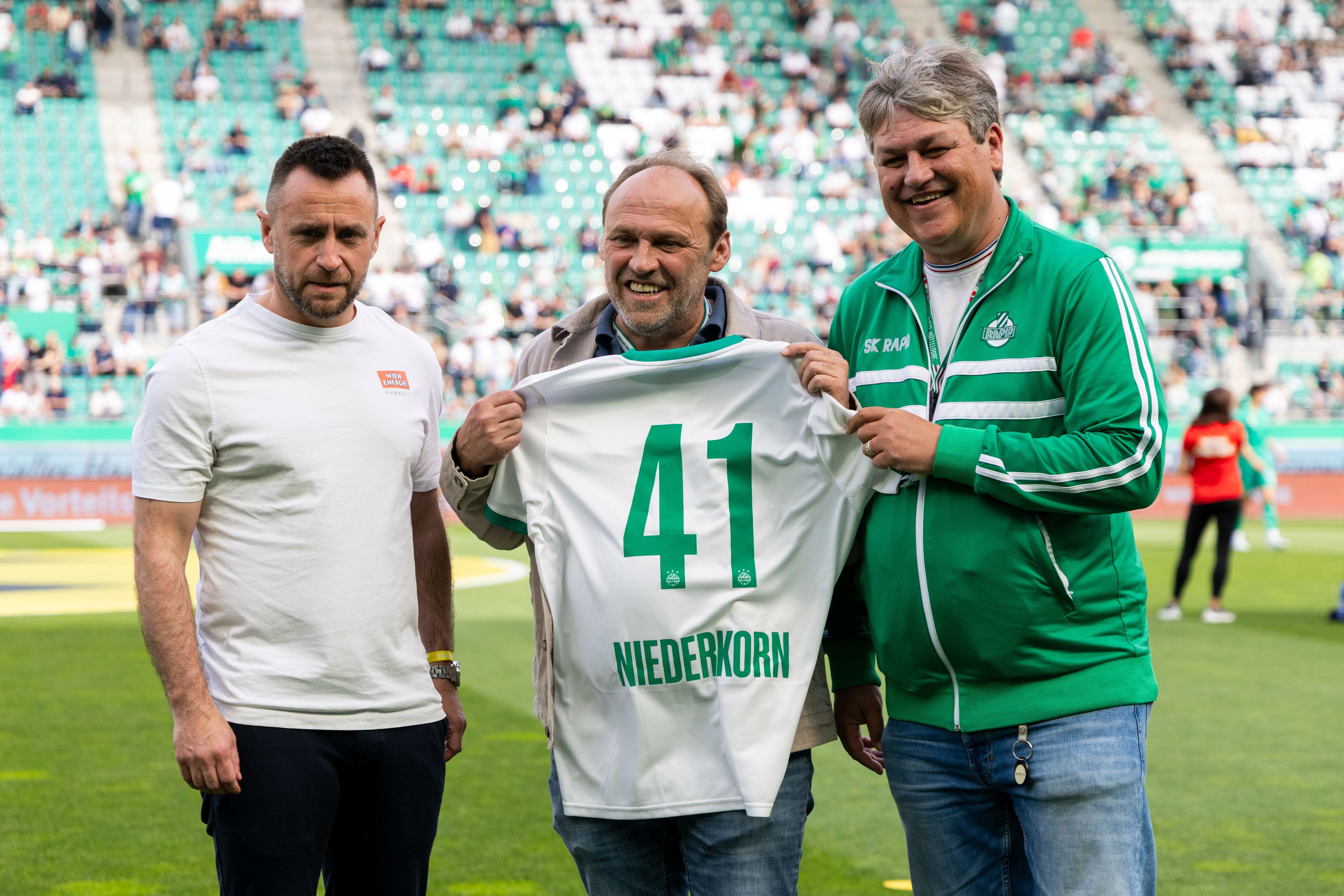 Adi Niederkorn wurde verabschiedet.