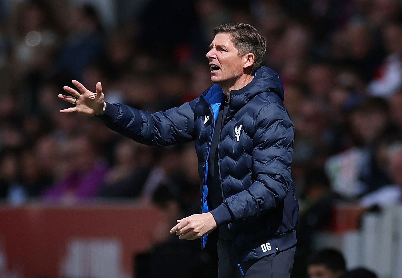 Crystal-Palace-Trainer Oliver Glasner. 