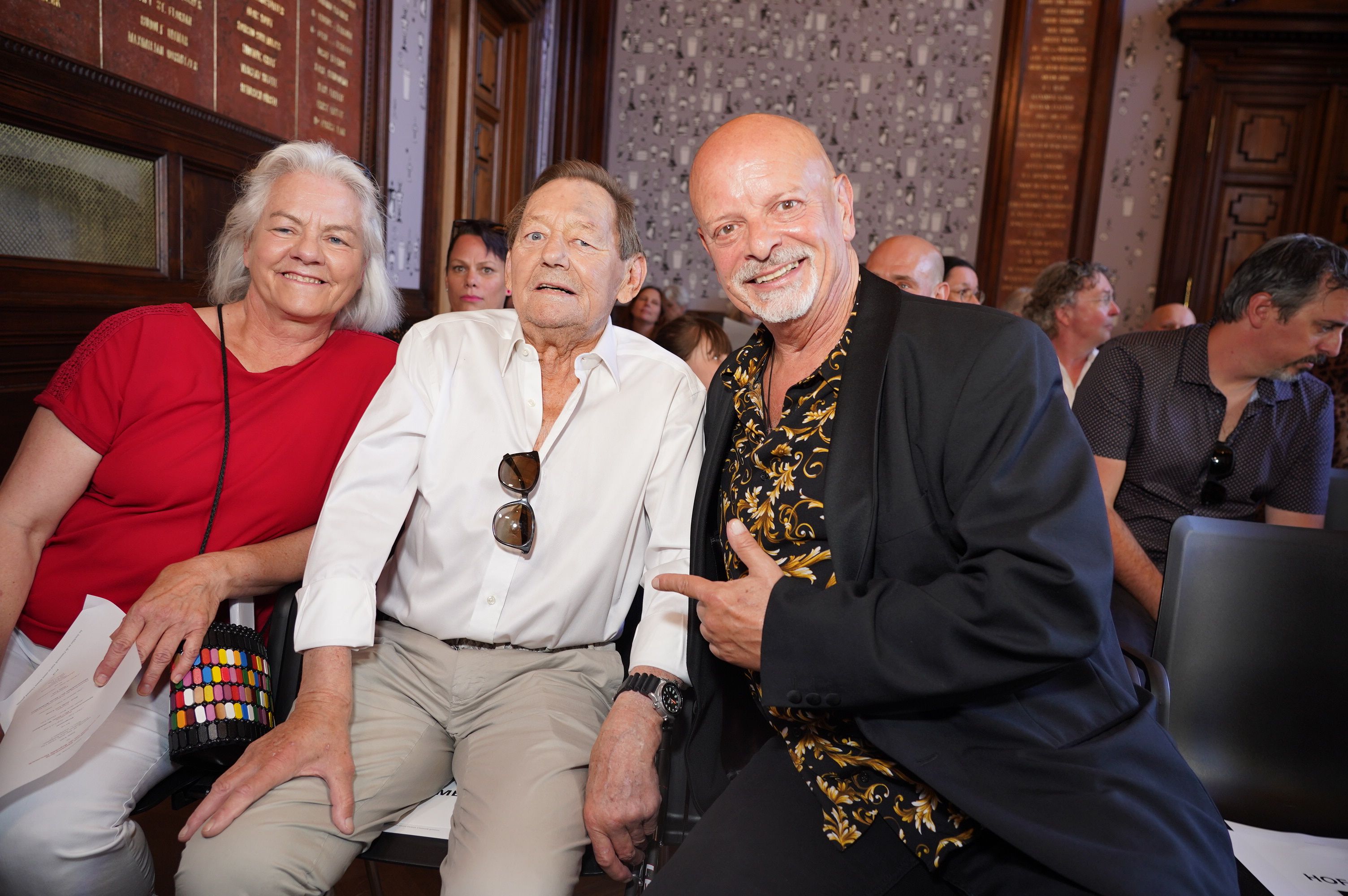 Gary Lux mit Wolfgang Ambros und seiner Uta