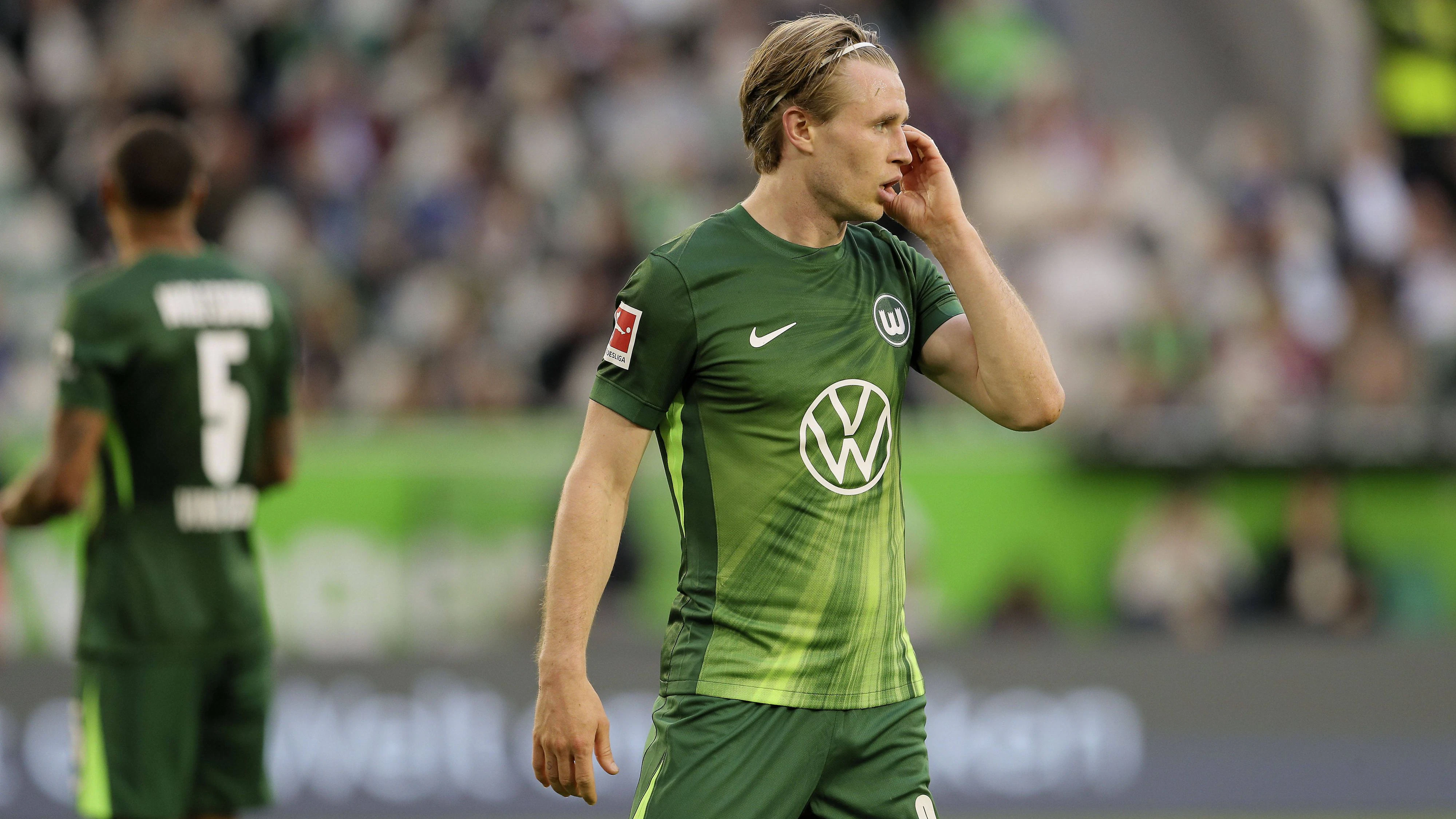 Patrick Wimmer und Wolfsburg steigen aus der deutschen Bundesliga ab. 