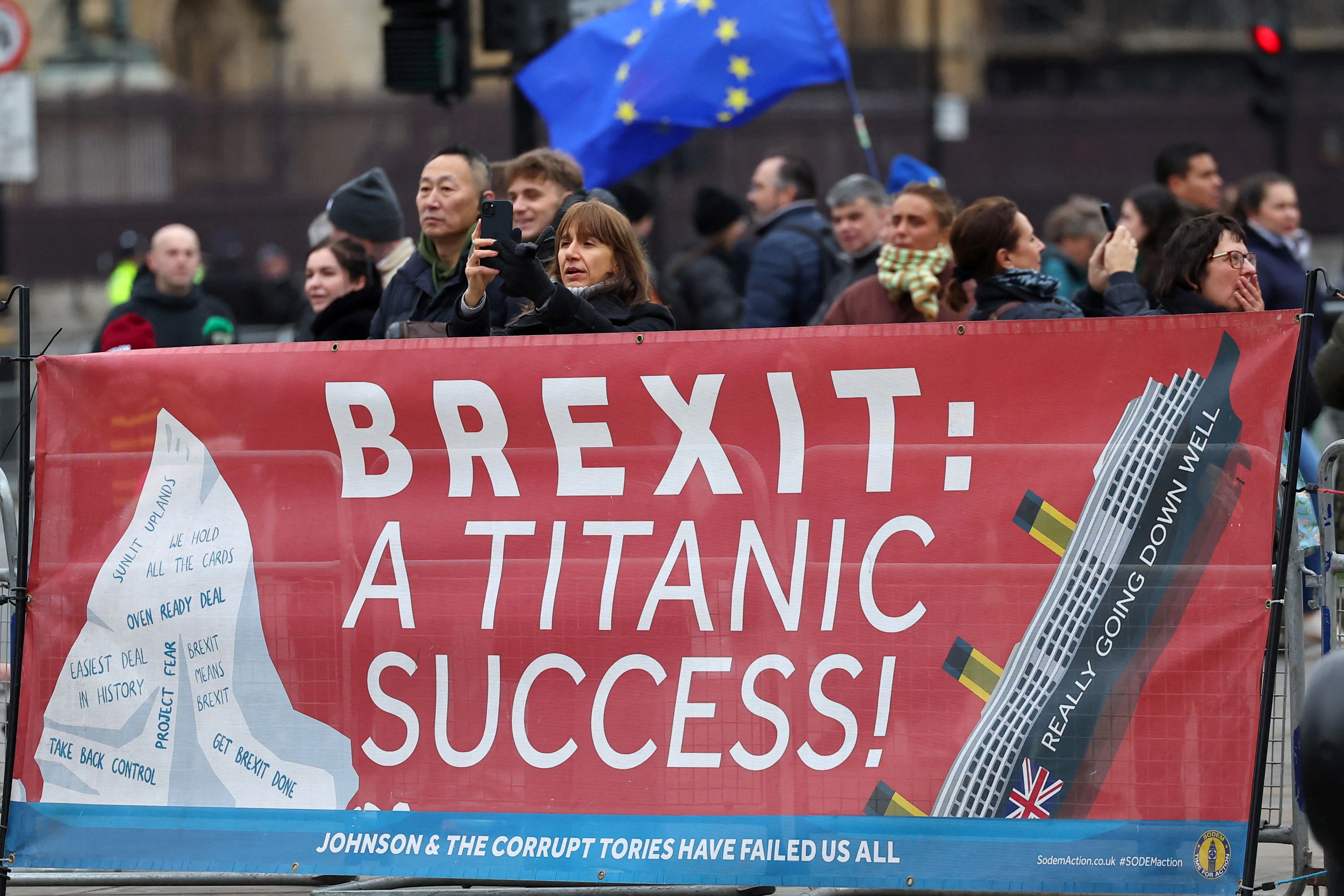 Annäherung an die EU: Angeblich soll die Mehrheit der Briten dafür sein