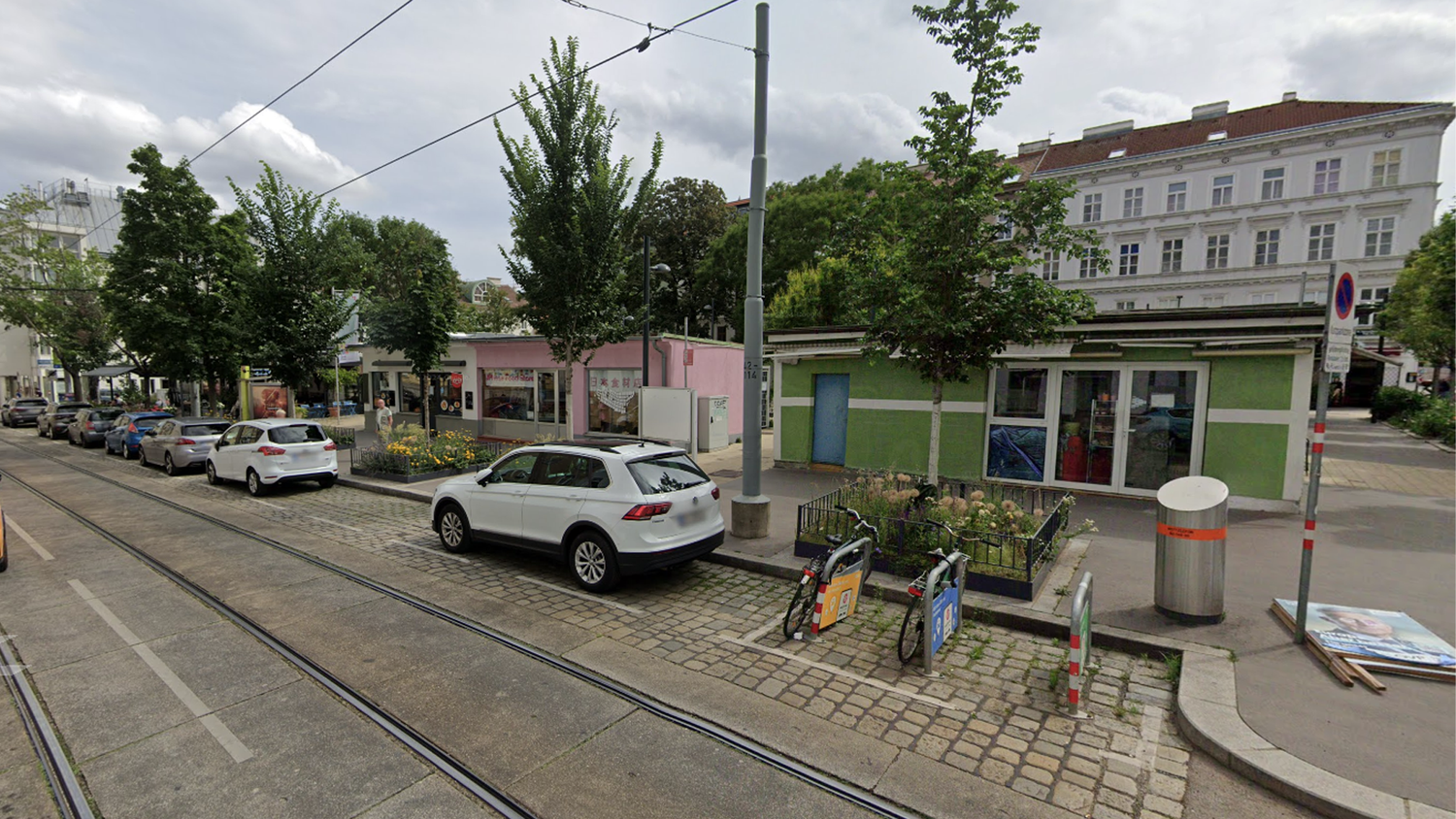Am Johann-Nepomuk-Vogl-Platz kam es zum Einbruchsversuch.