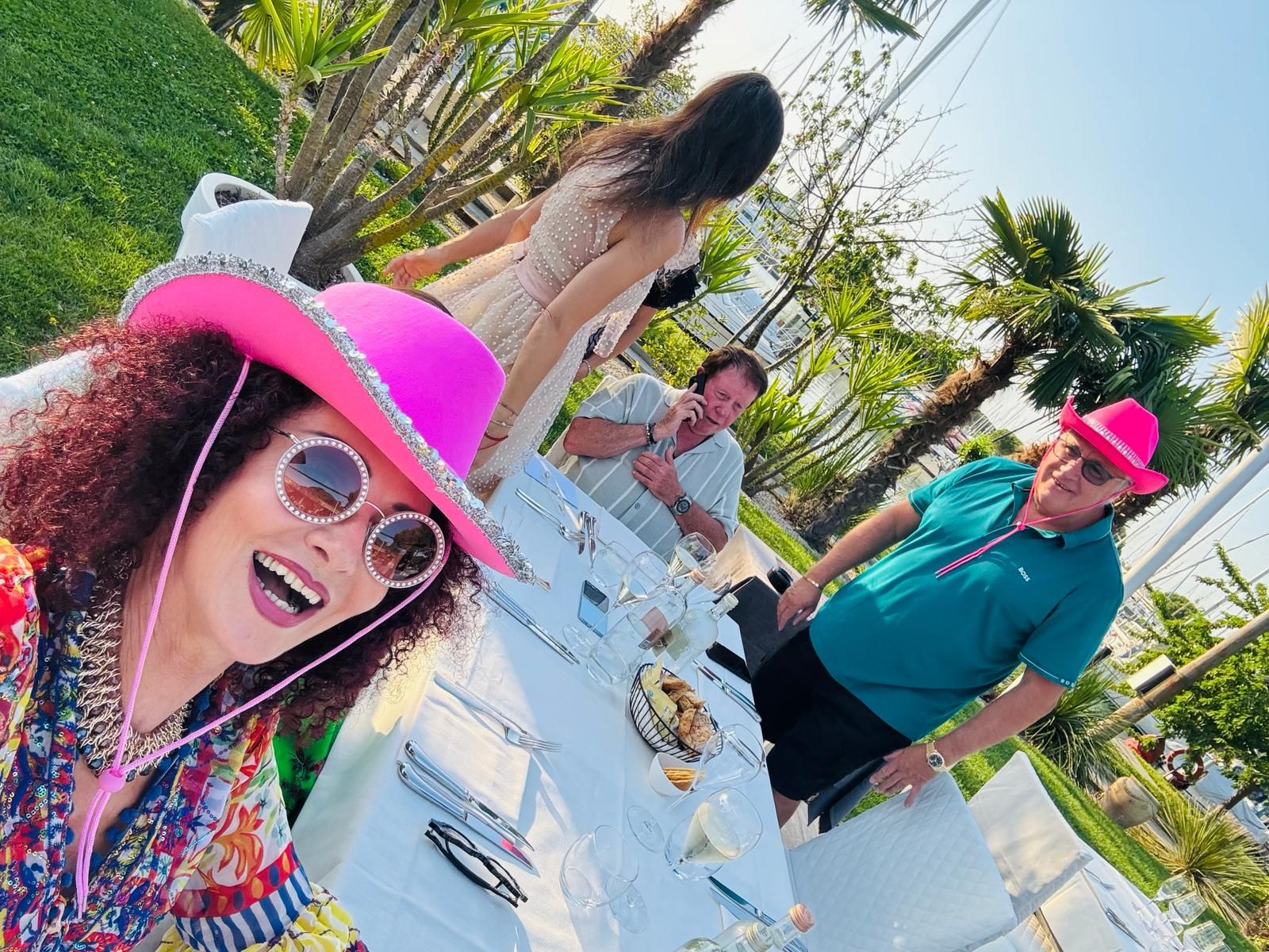Christina Lugner schickt sonnige Grüße aus Italien